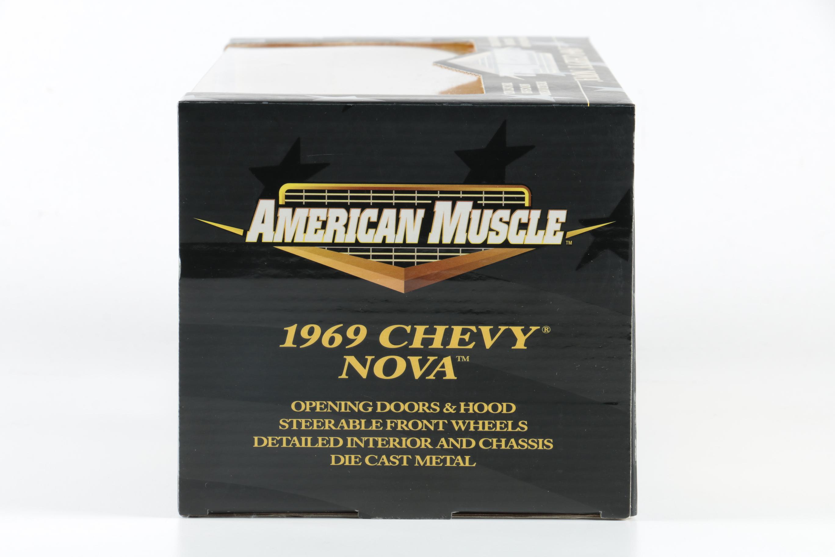 Collection of ERTL Collectibles "American Muscle" Die Cast Metal Cars