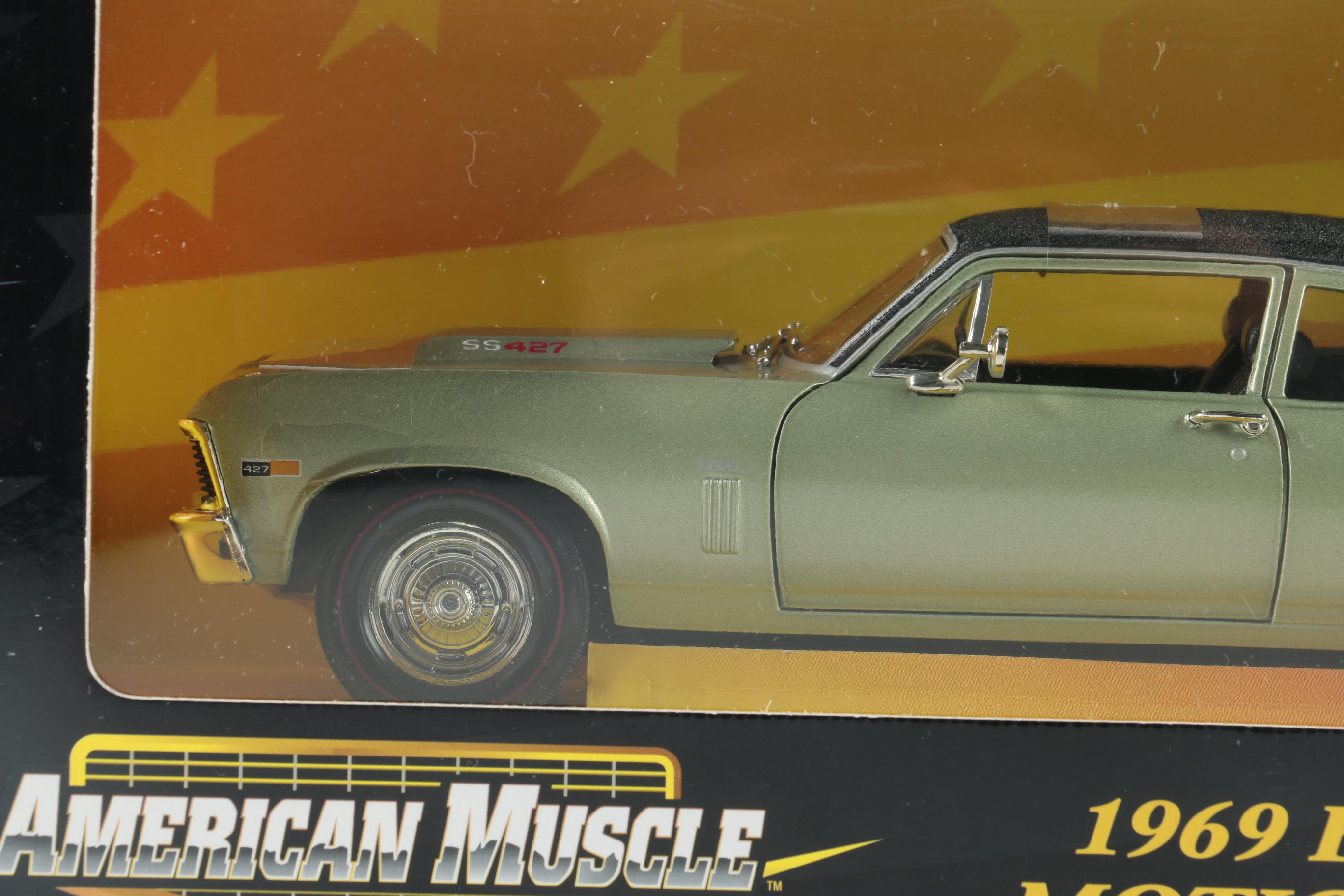 Collection of ERTL Collectibles "American Muscle" Die Cast Metal Cars