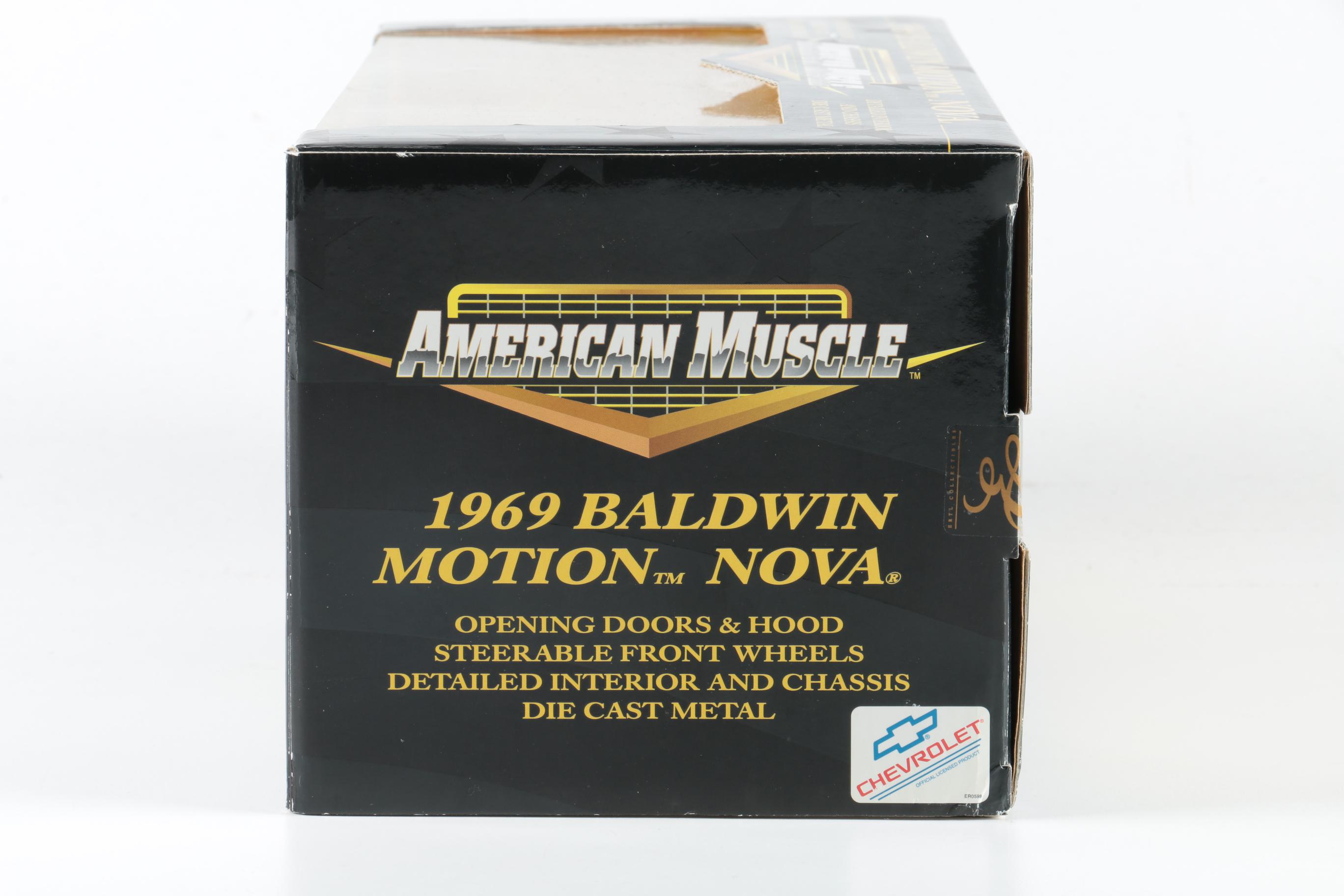 Collection of ERTL Collectibles "American Muscle" Die Cast Metal Cars