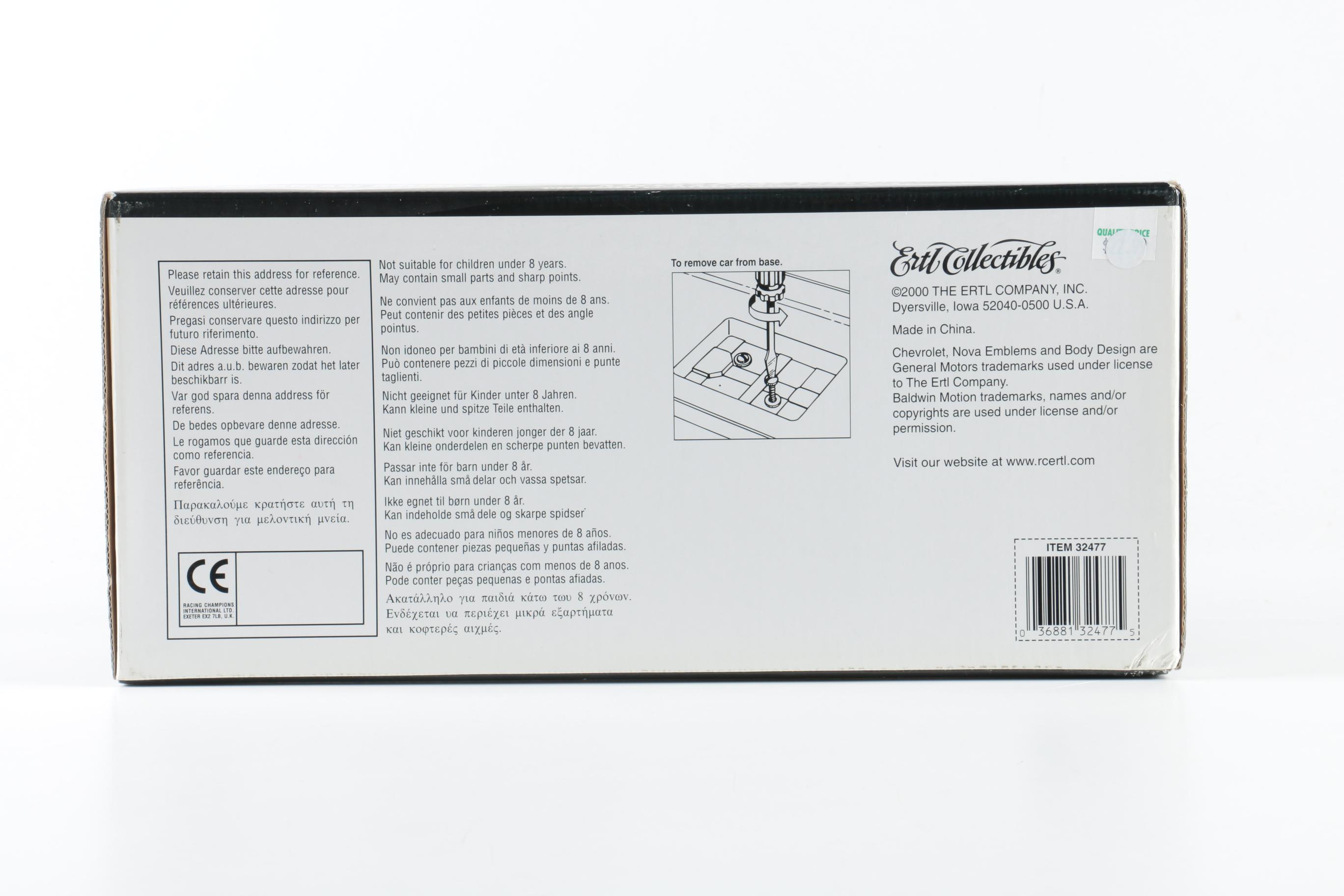 Collection of ERTL Collectibles "American Muscle" Die Cast Metal Cars