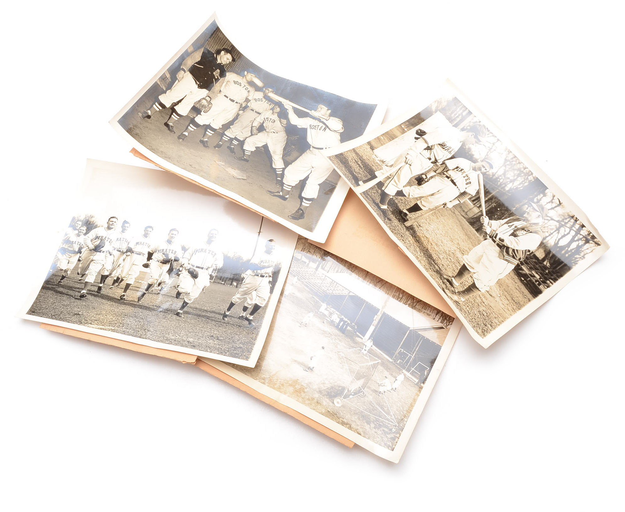 Vintage Goldsmith Baseball with Press Photos