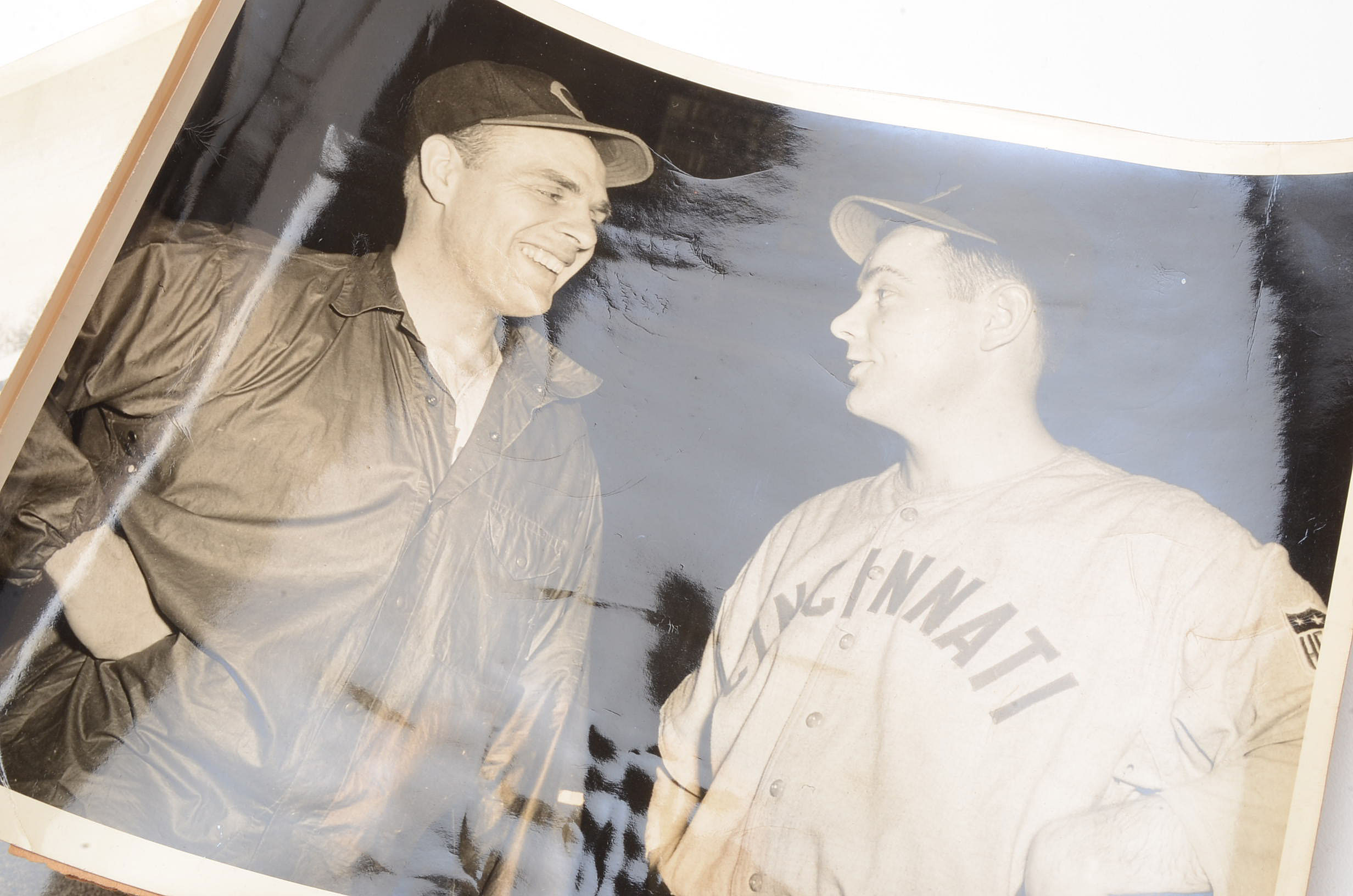 Vintage Goldsmith Baseball with Press Photos