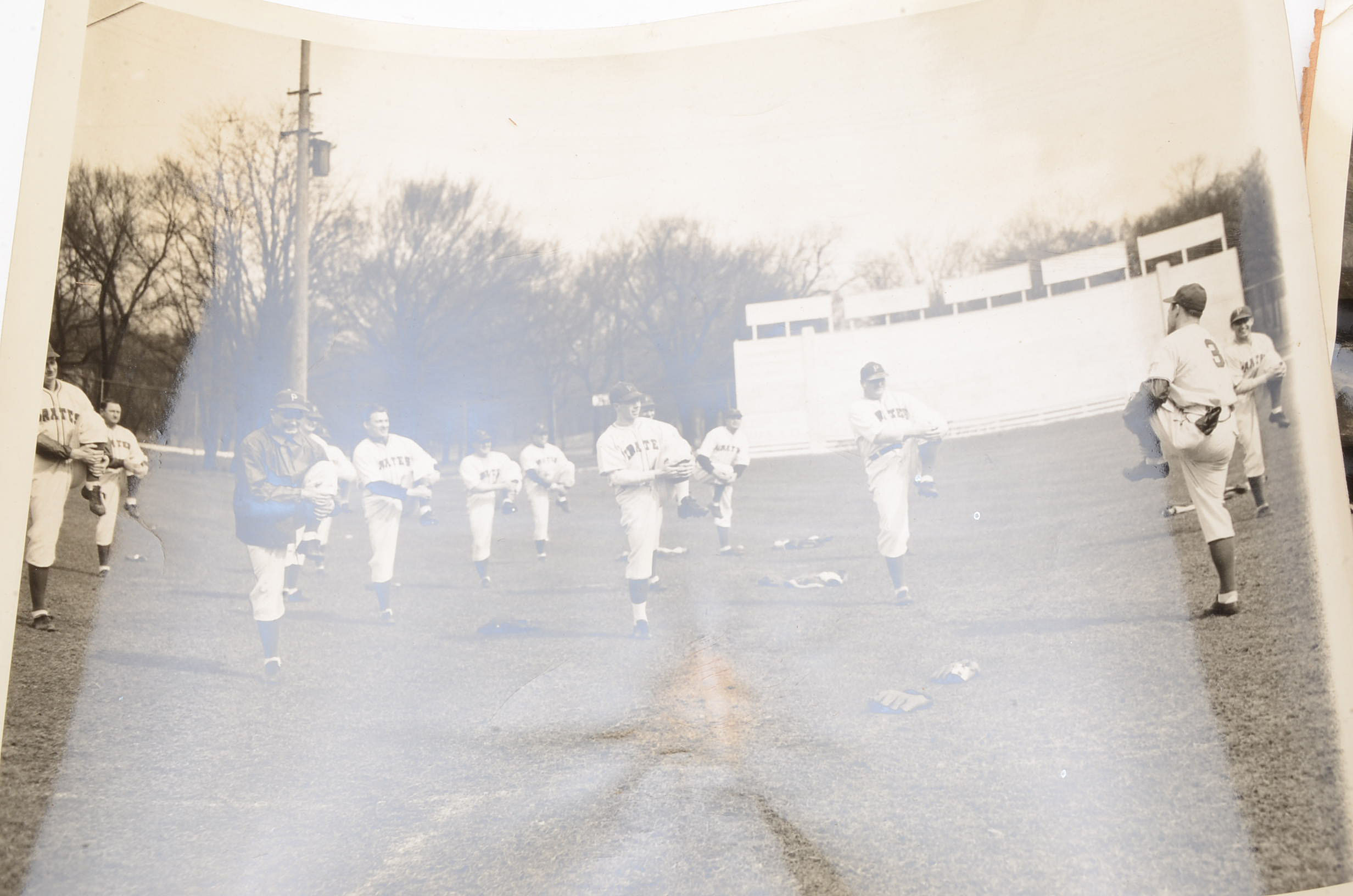 Vintage Goldsmith Baseball with Press Photos