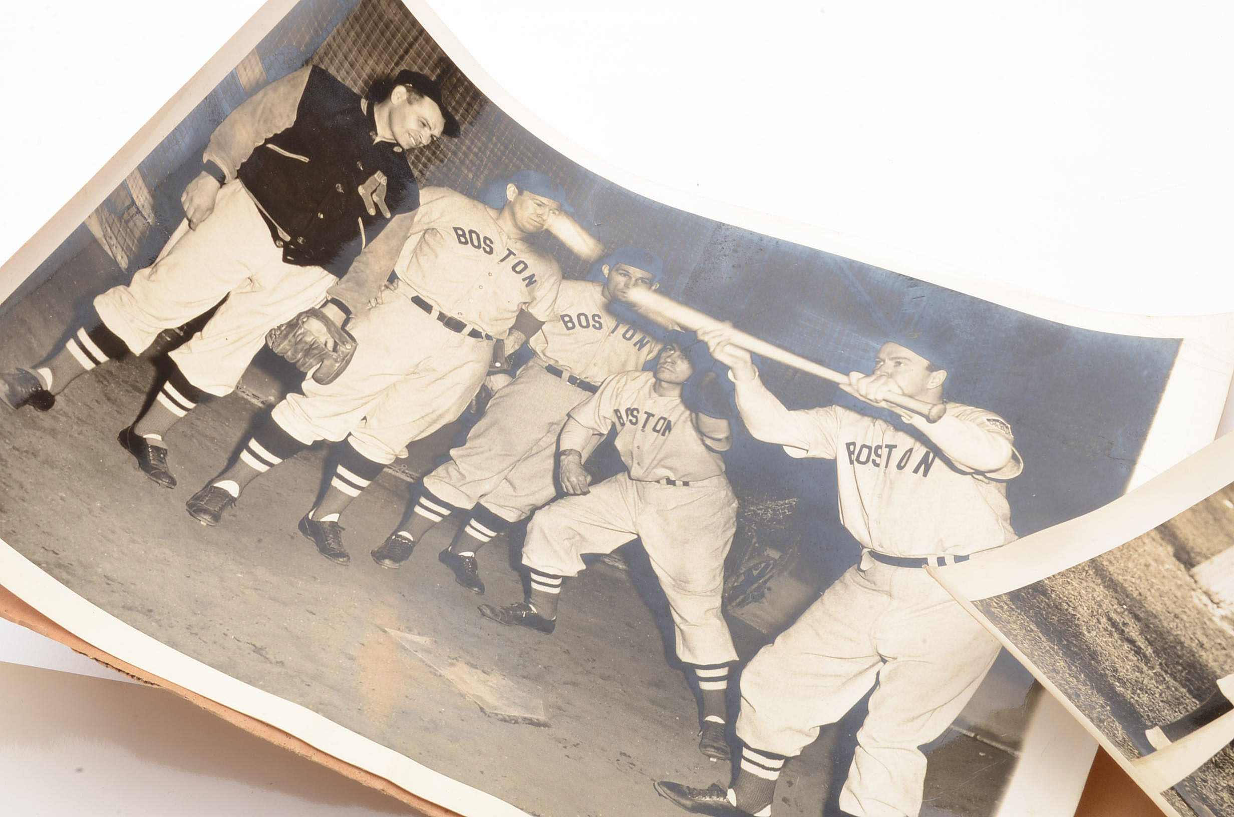 Vintage Goldsmith Baseball with Press Photos