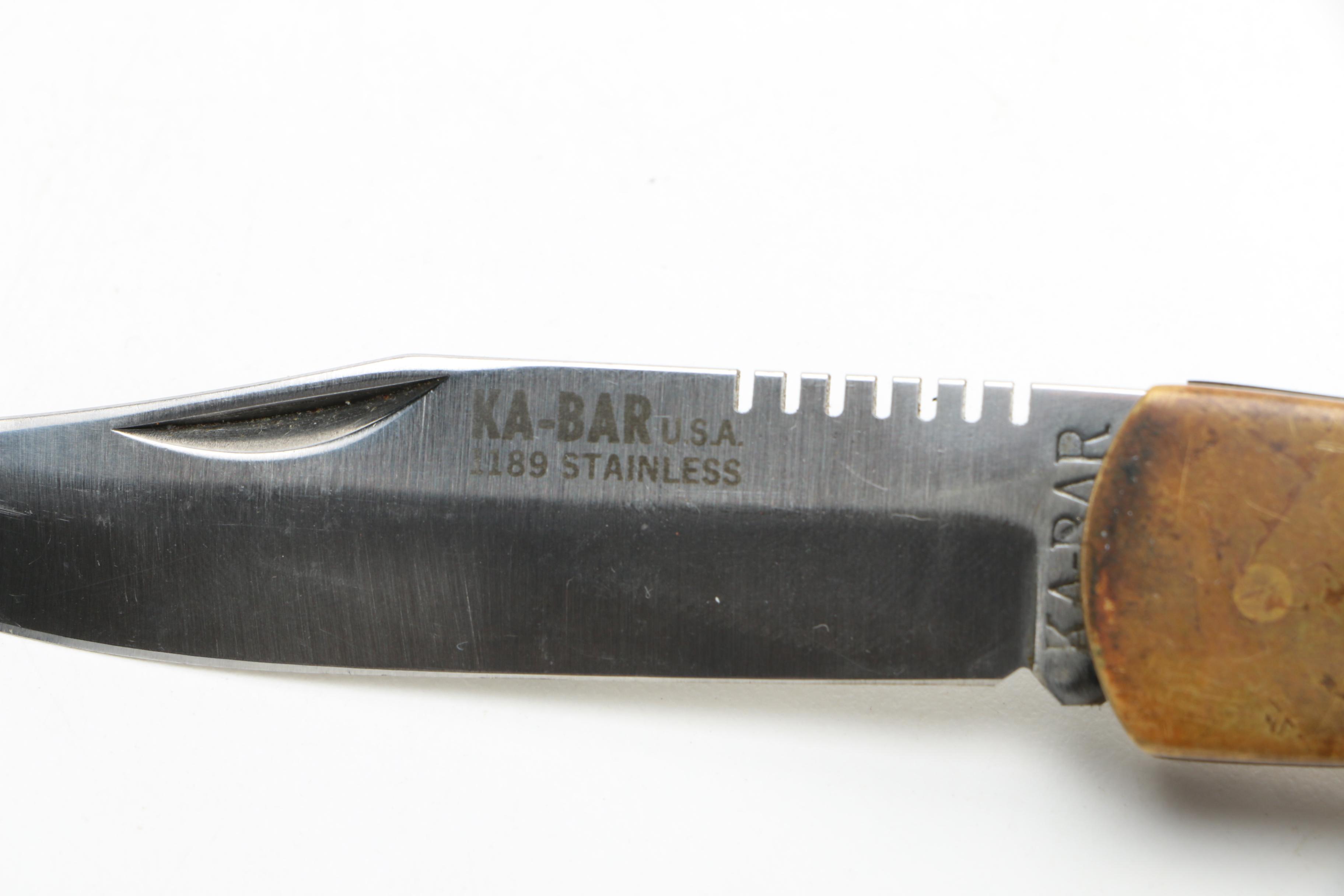 Vintage Ka-Bar Pocket Knife