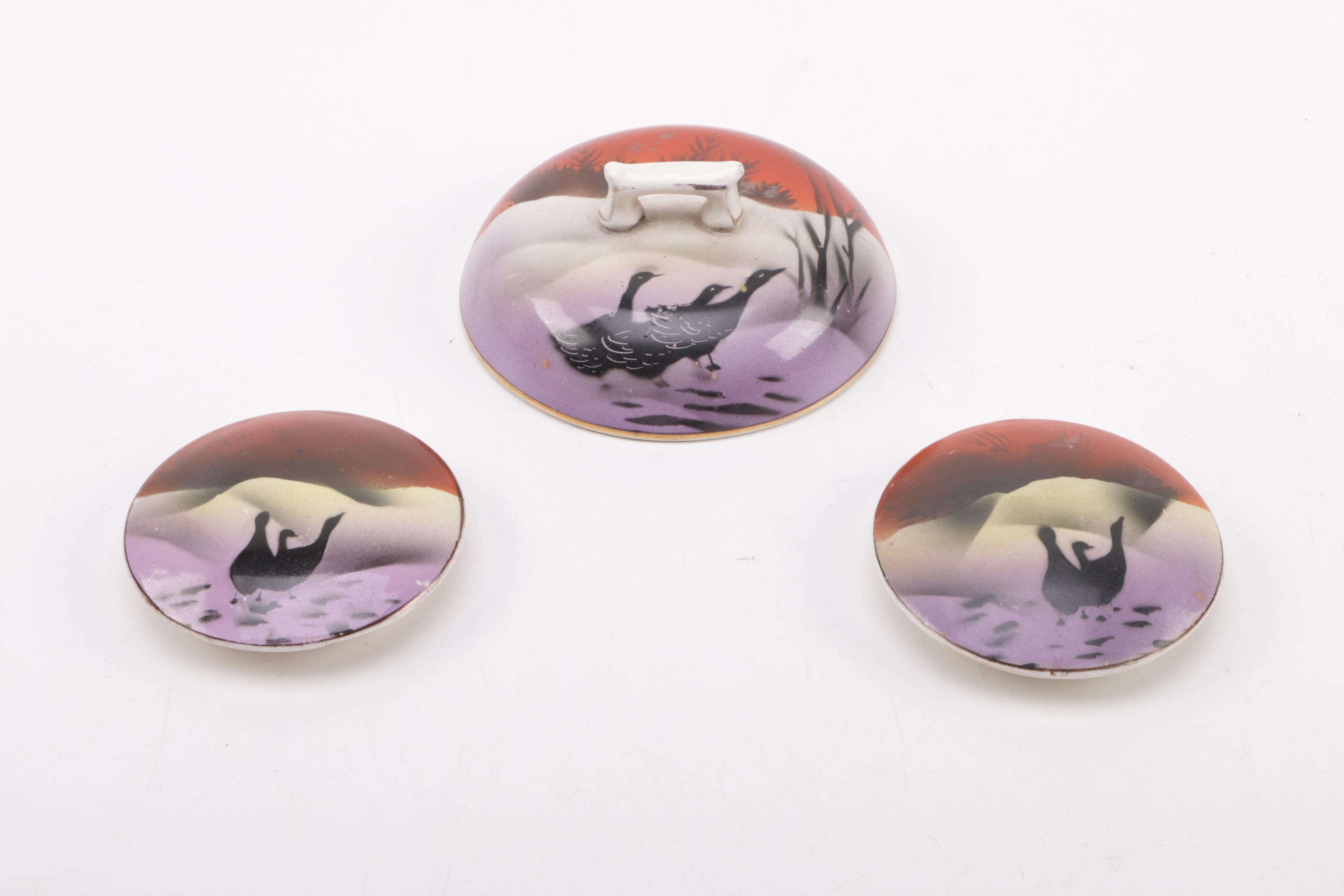 Vintage Porcelain Tableware Collection