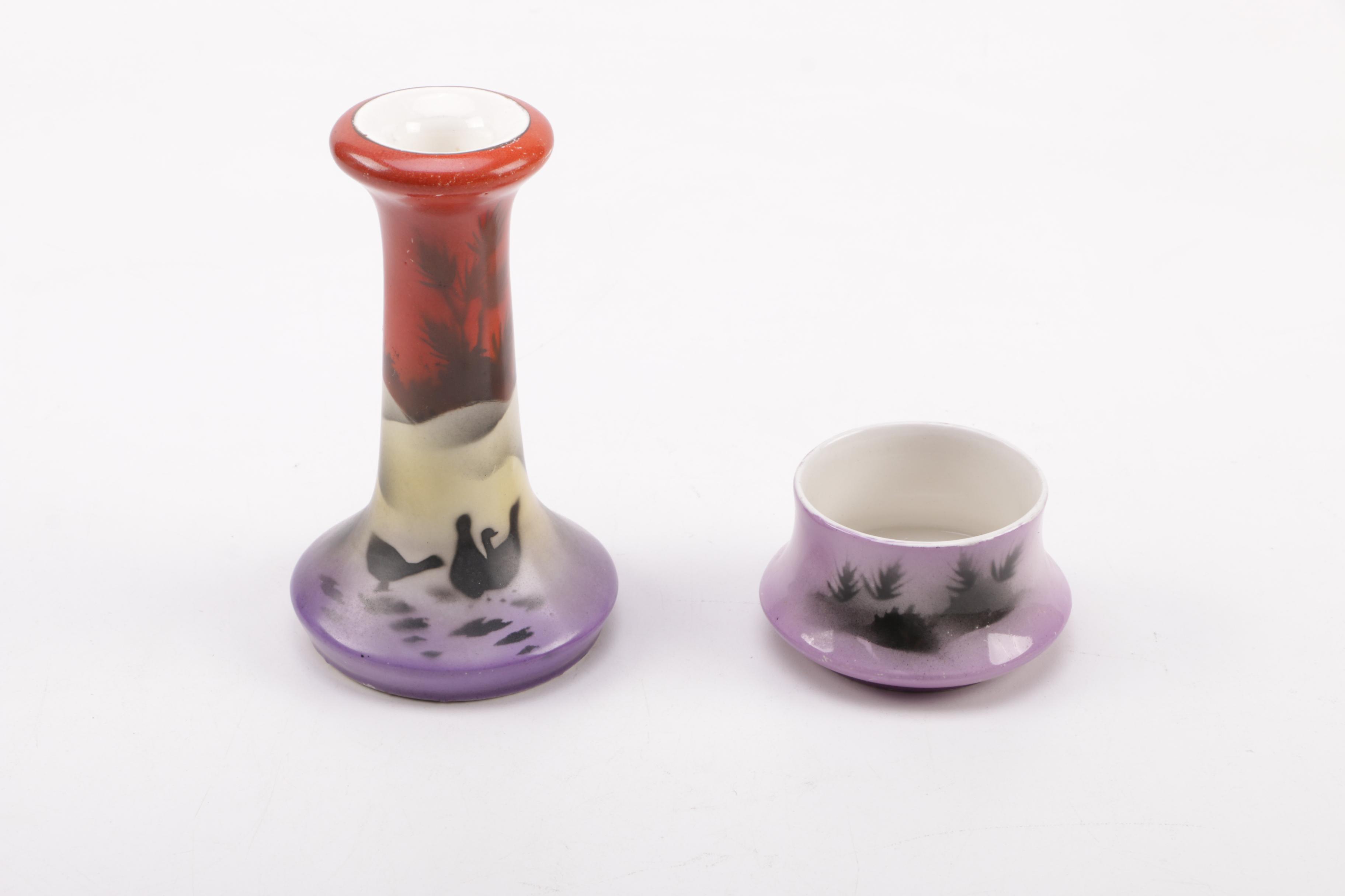 Vintage Porcelain Tableware Collection