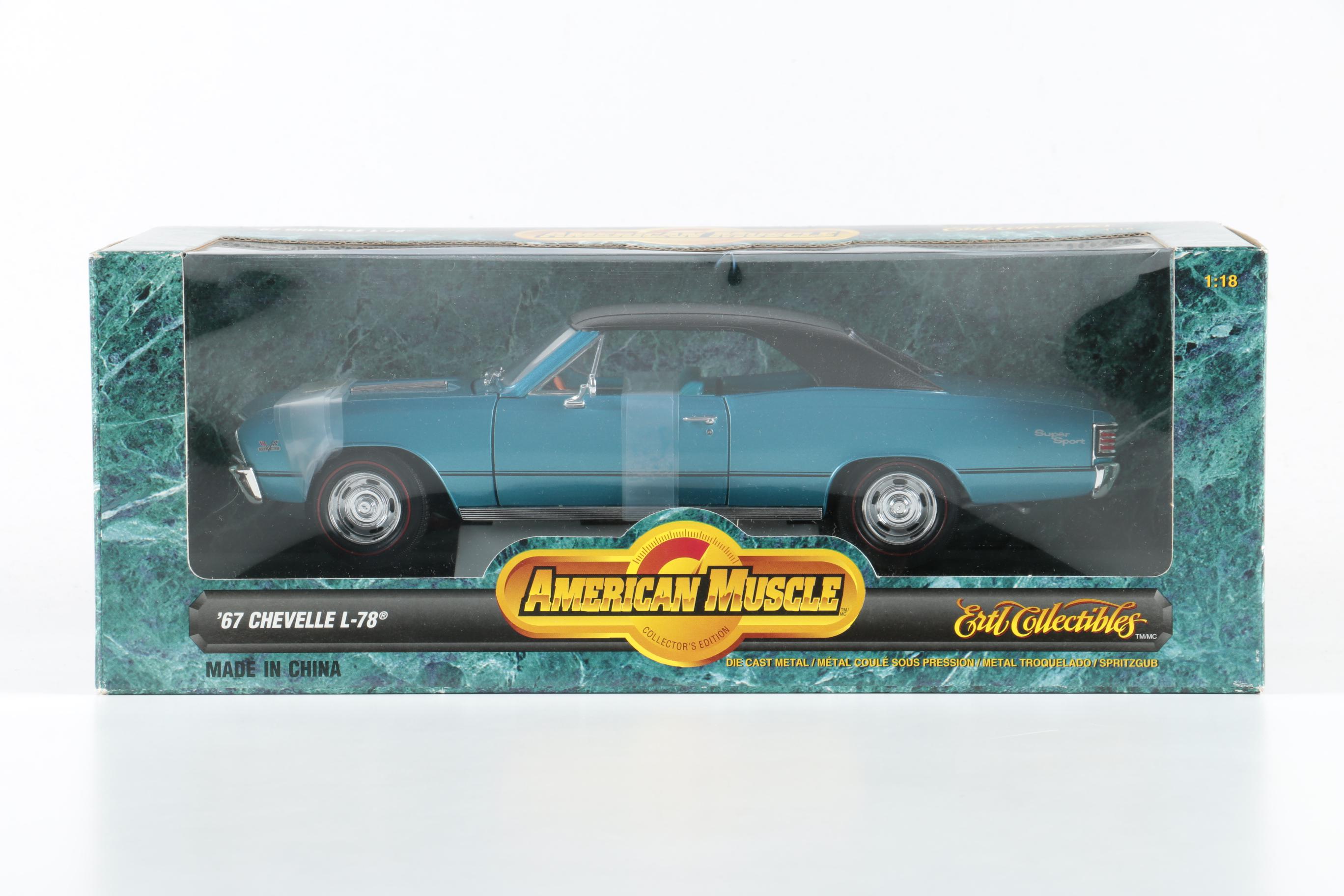 Ertl Collectibles American Muscle Die-Cast Cars