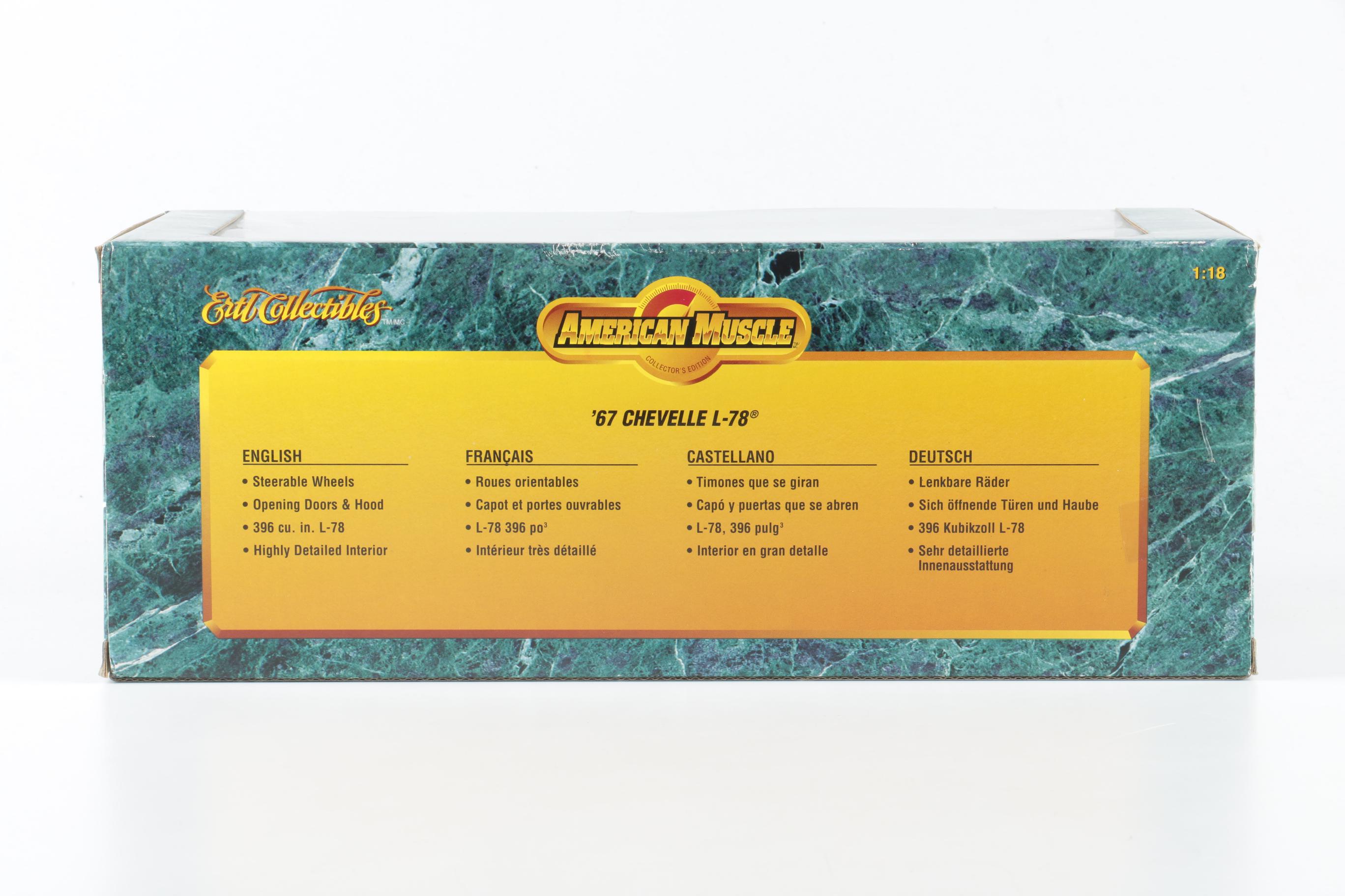 Ertl Collectibles American Muscle Die-Cast Cars