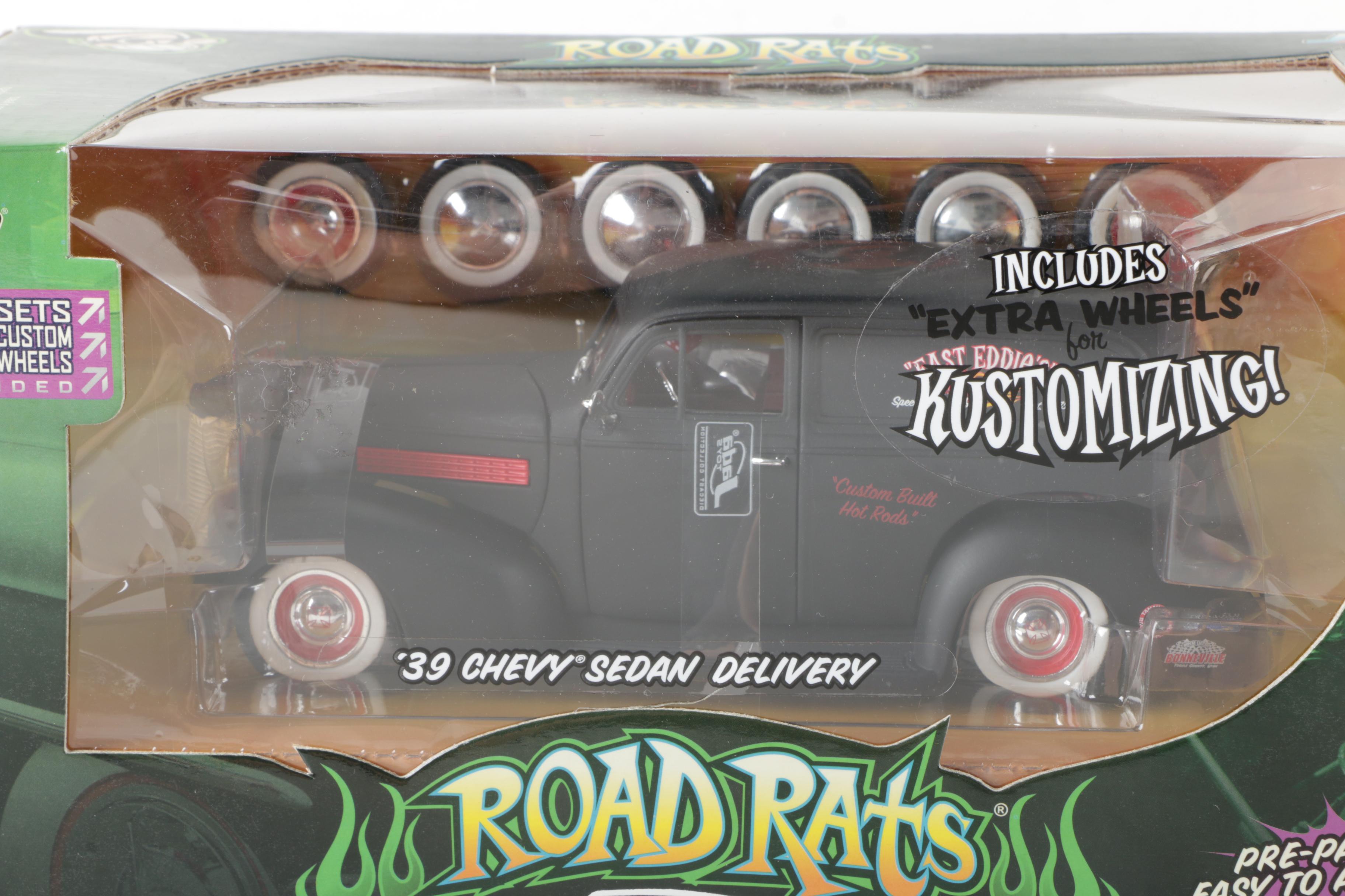 Road Rats "Chop Shop" Die-Cast Model Kits