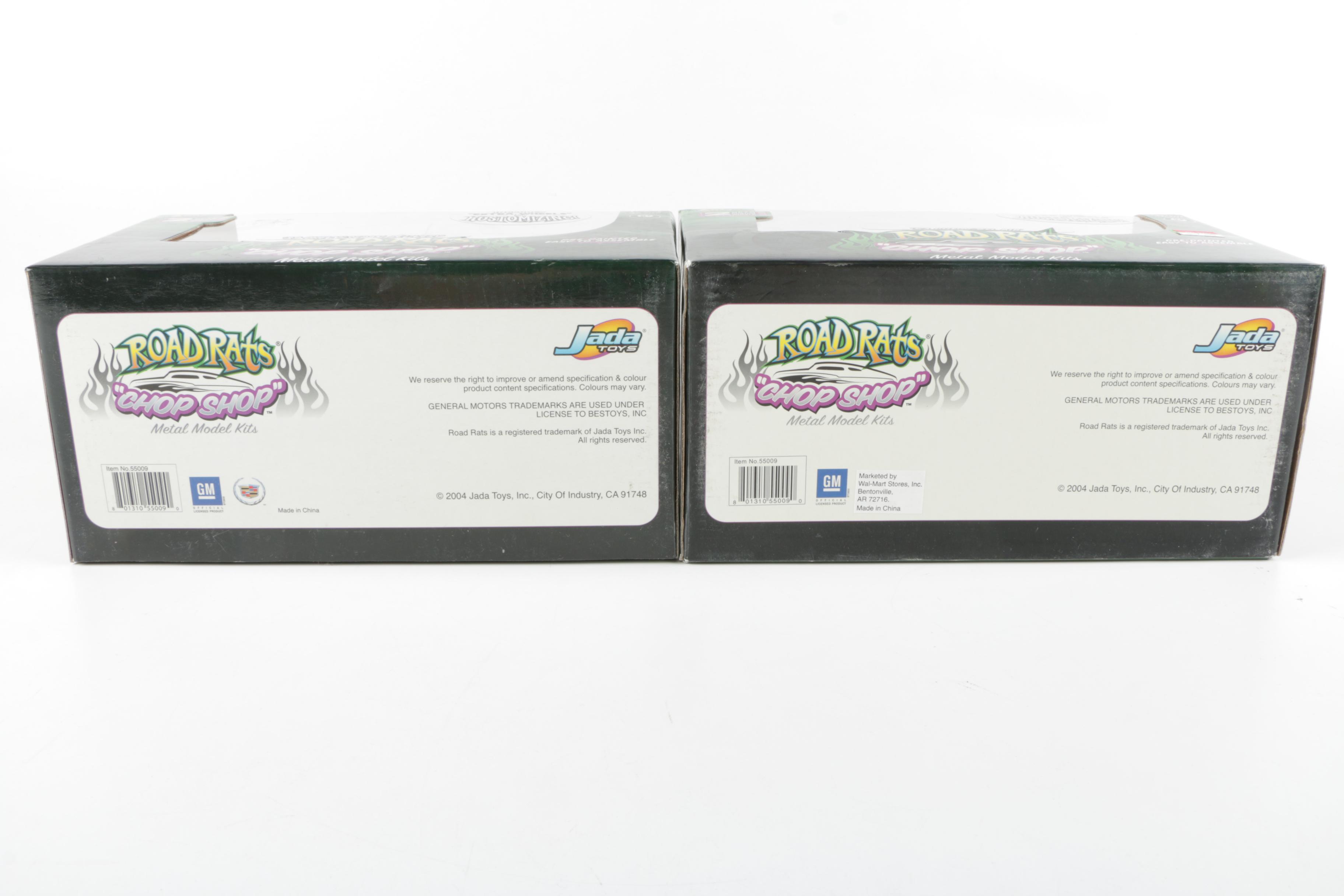 Road Rats "Chop Shop" Die-Cast Model Kits