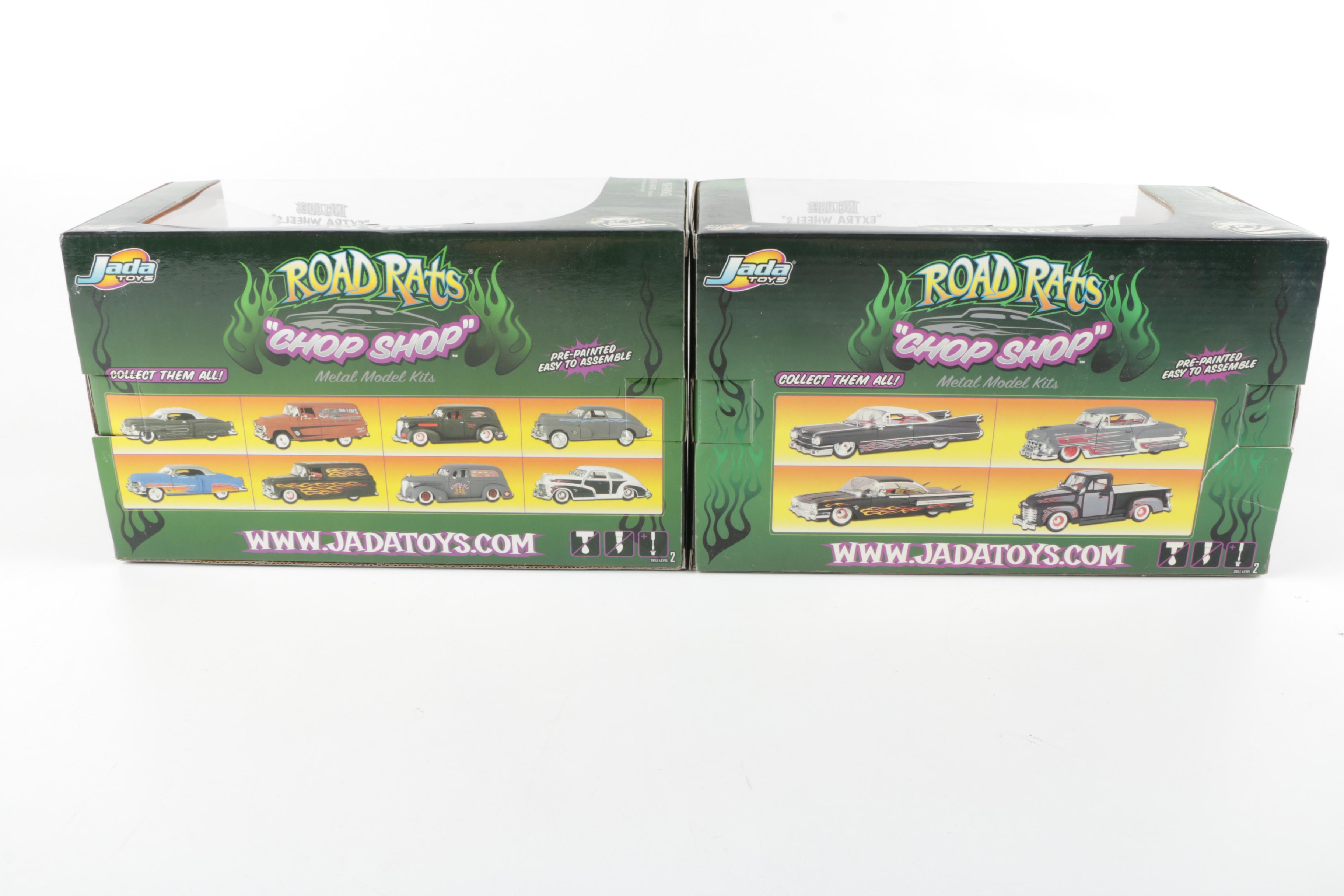 Road Rats "Chop Shop" Die-Cast Model Kits