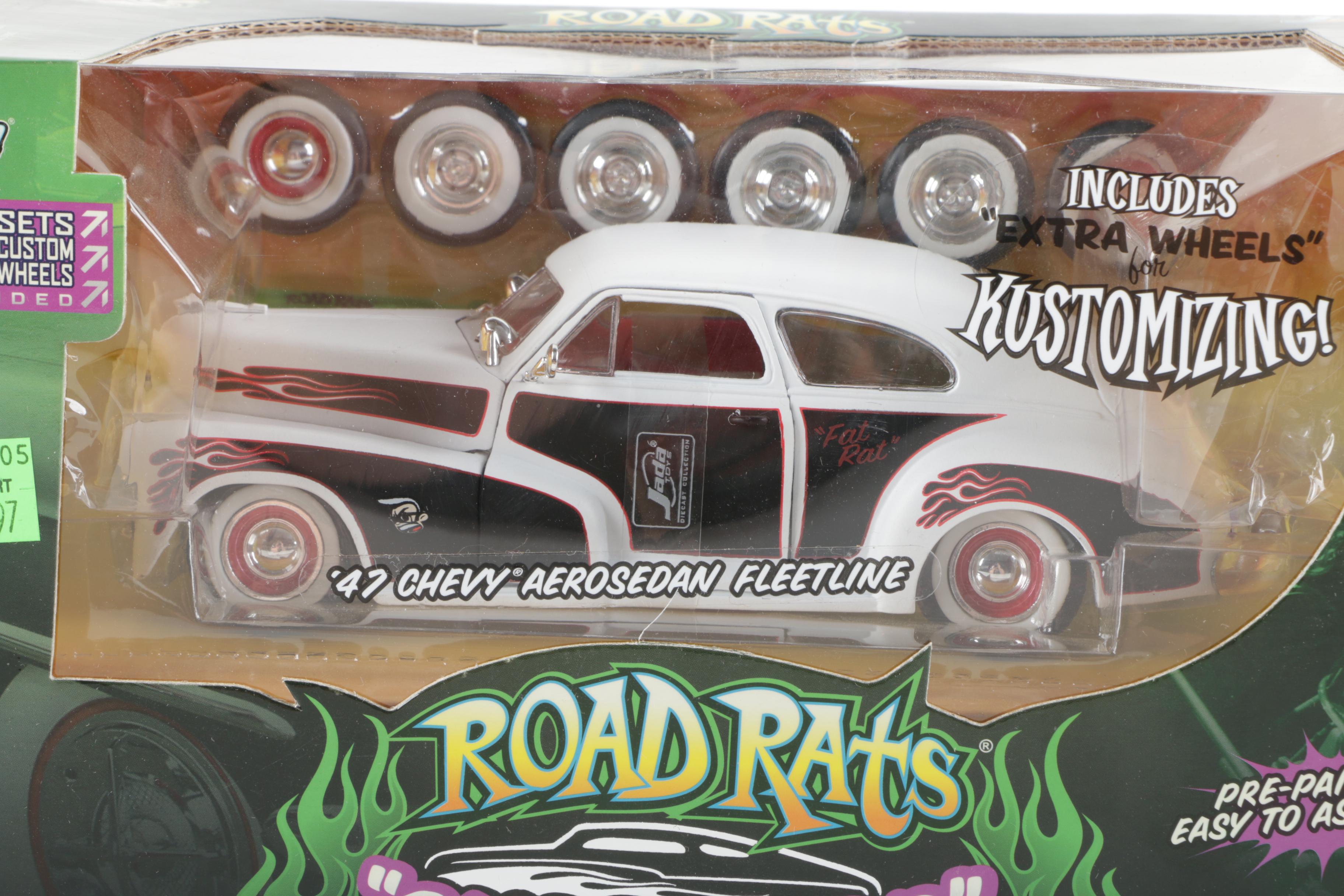 Road Rats "Chop Shop" Die-Cast Model Kits