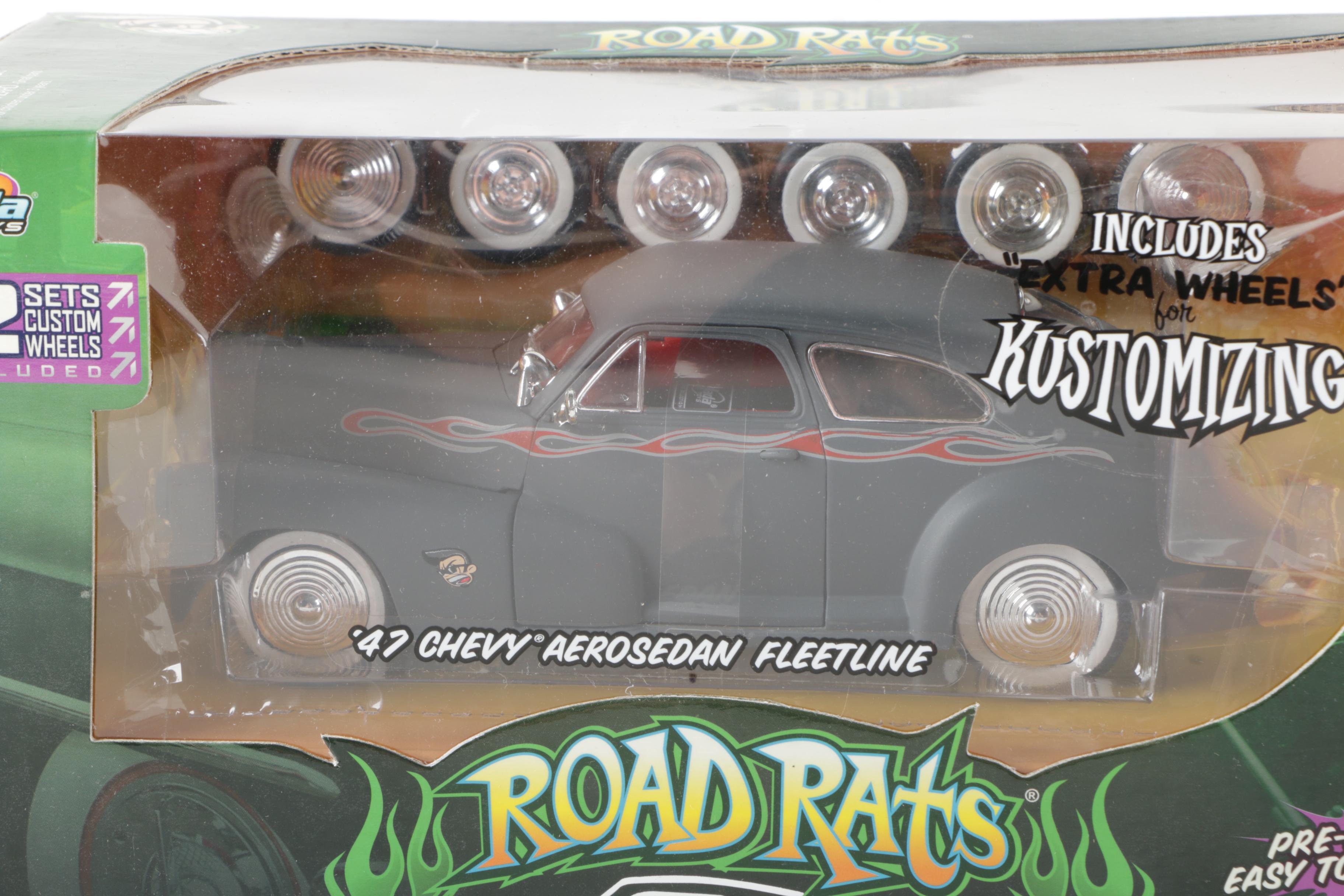 Road Rats "Chop Shop" Die-Cast Model Kits