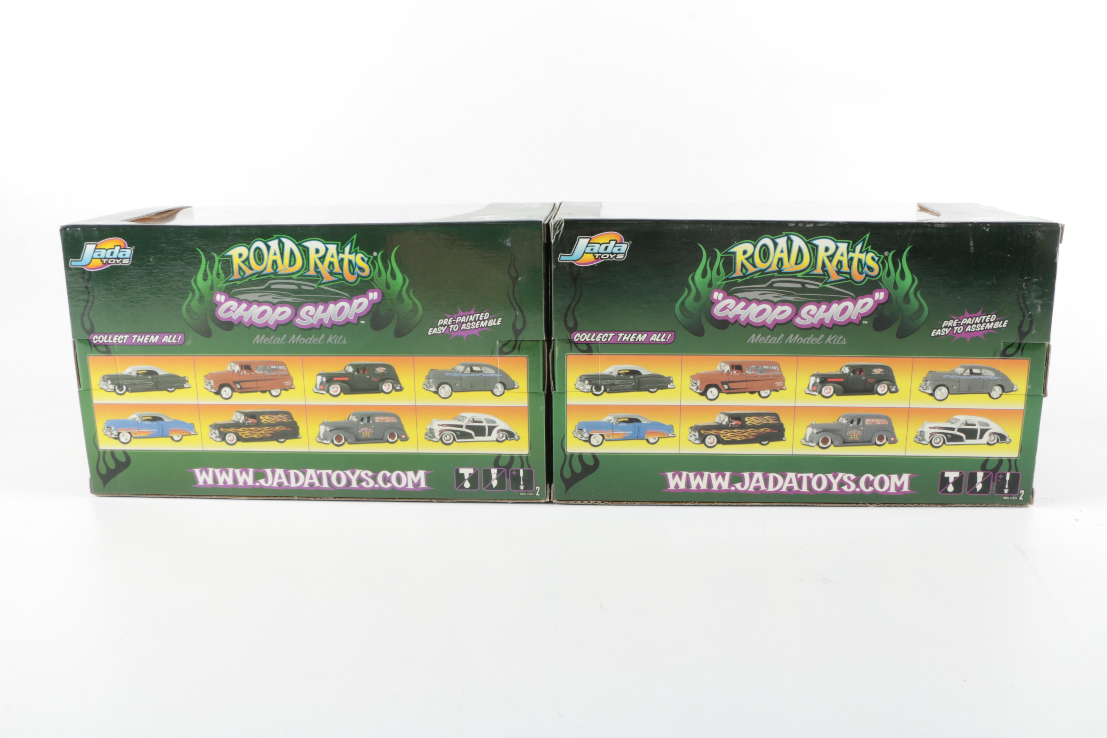 Road Rats "Chop Shop" Die-Cast Model Kits
