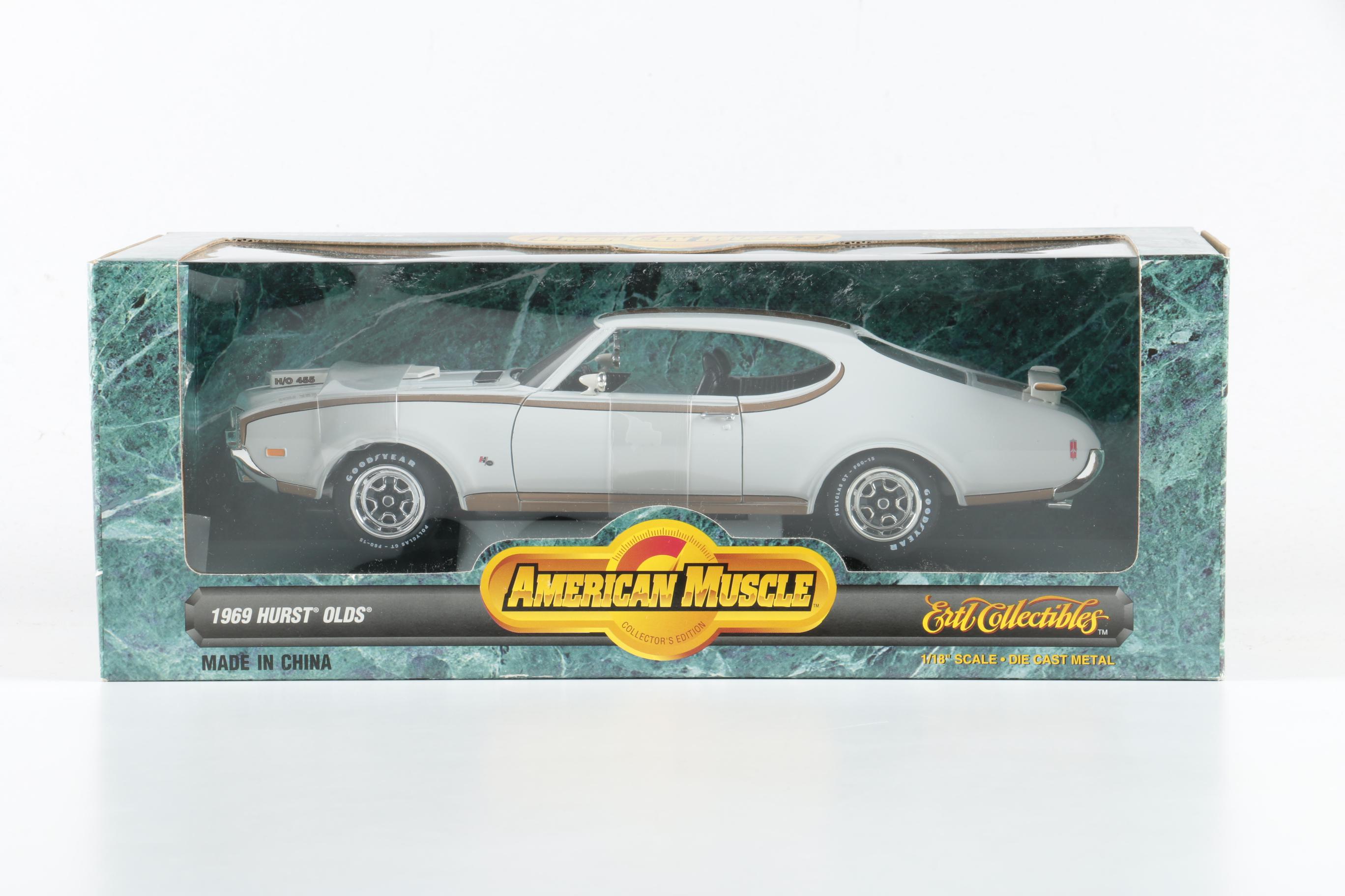 ERTL Collectibles American Muscle 1/18 Scale Die-Cast Cars