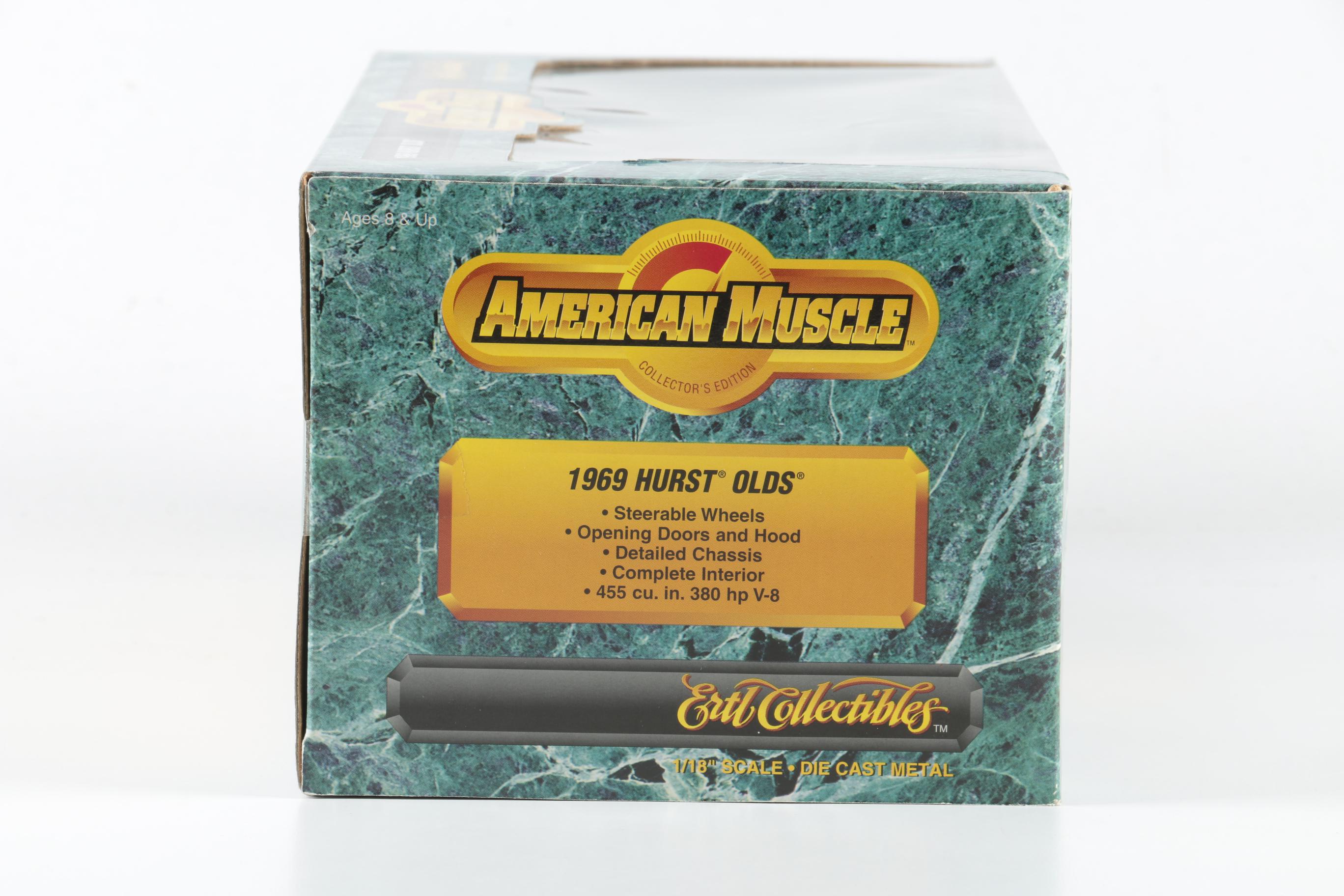 ERTL Collectibles American Muscle 1/18 Scale Die-Cast Cars