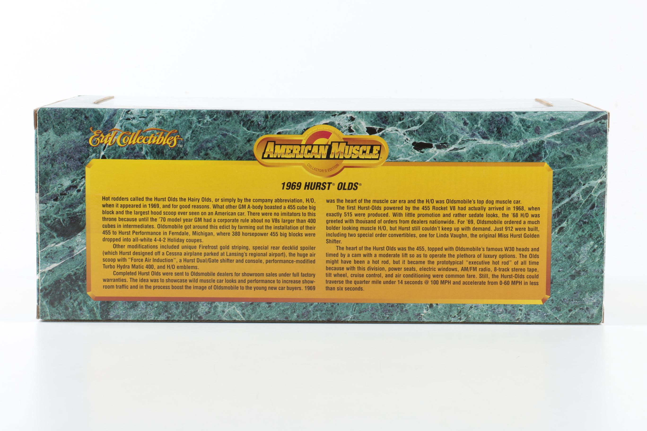 ERTL Collectibles American Muscle 1/18 Scale Die-Cast Cars