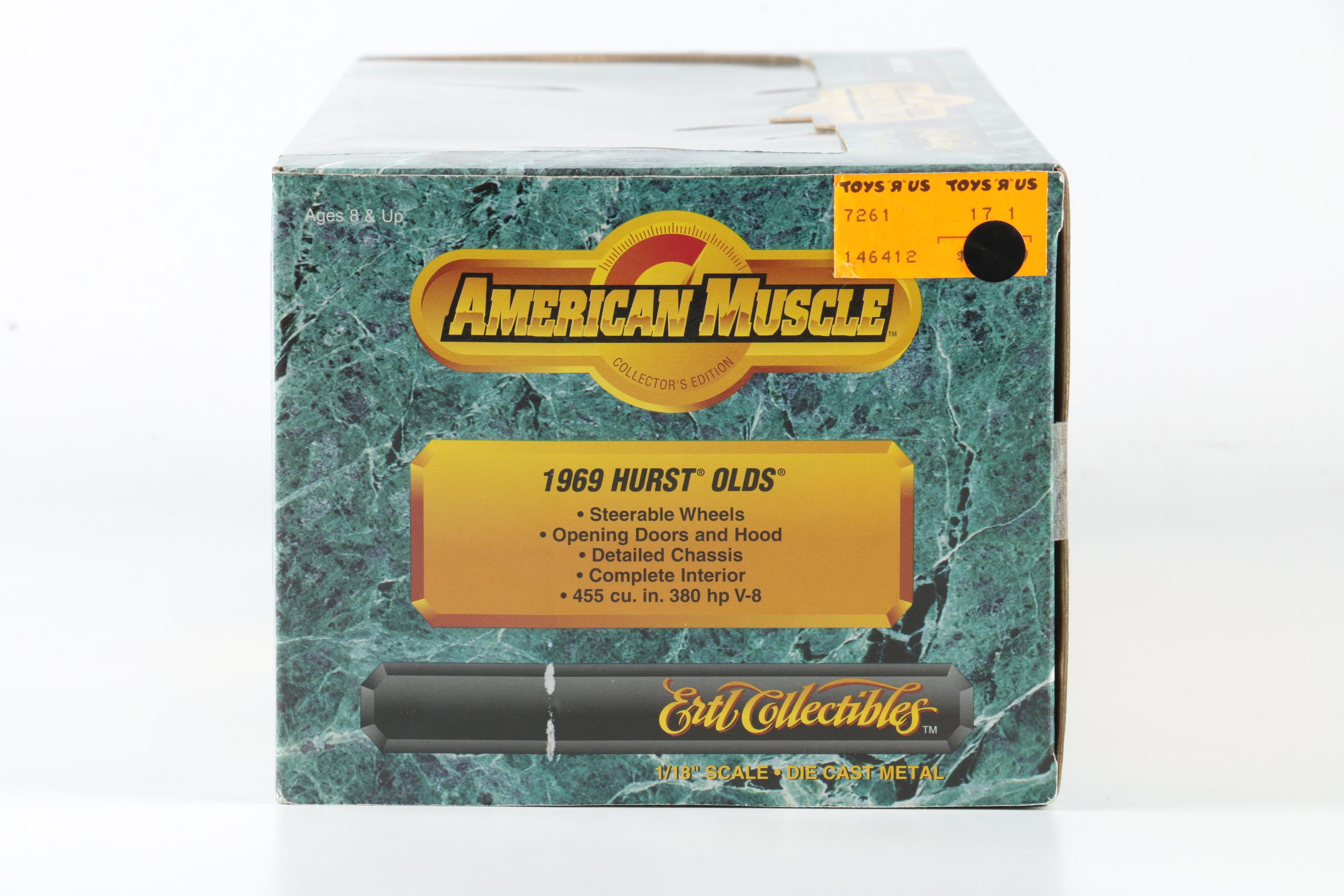 ERTL Collectibles American Muscle 1/18 Scale Die-Cast Cars