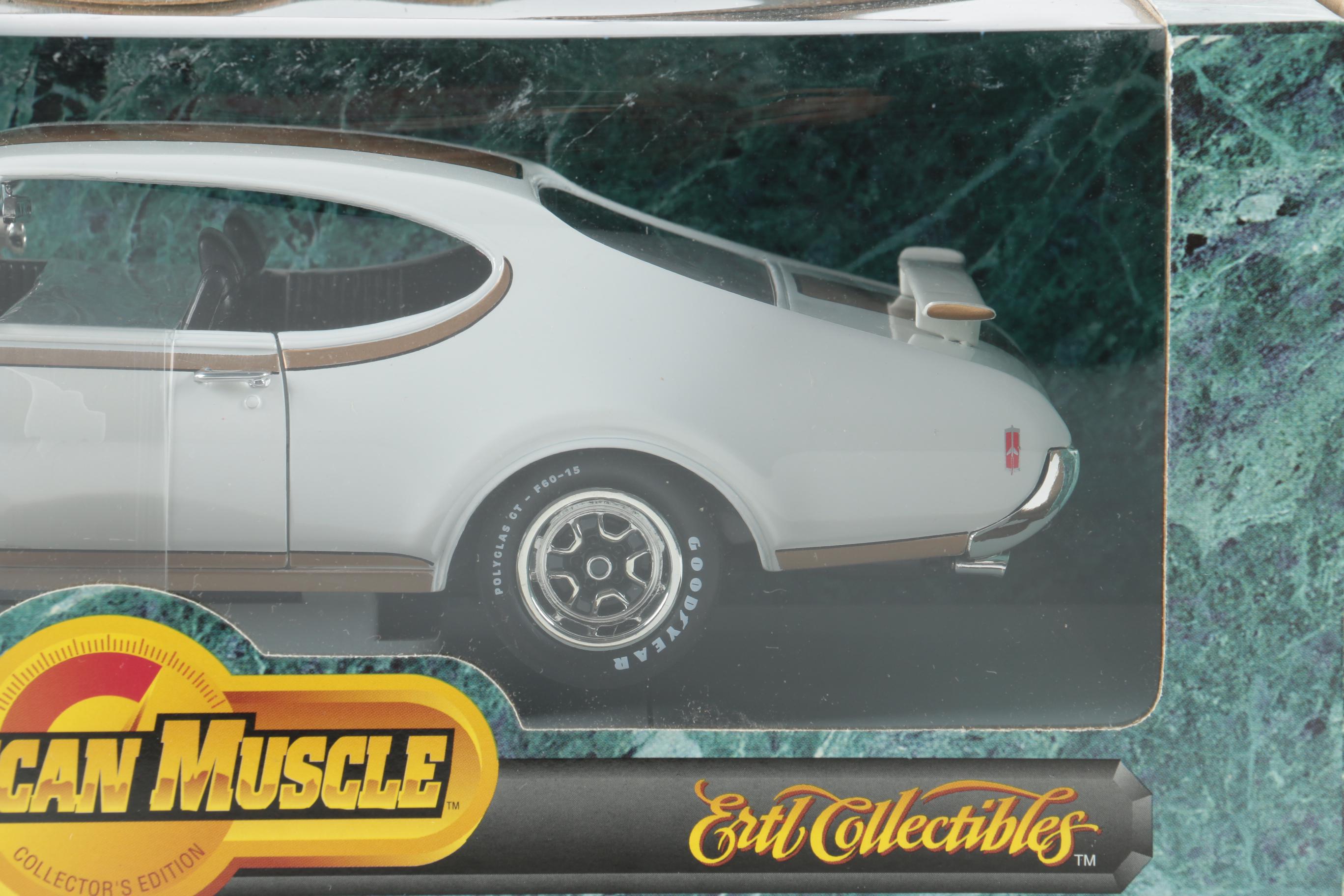 ERTL Collectibles American Muscle 1/18 Scale Die-Cast Cars