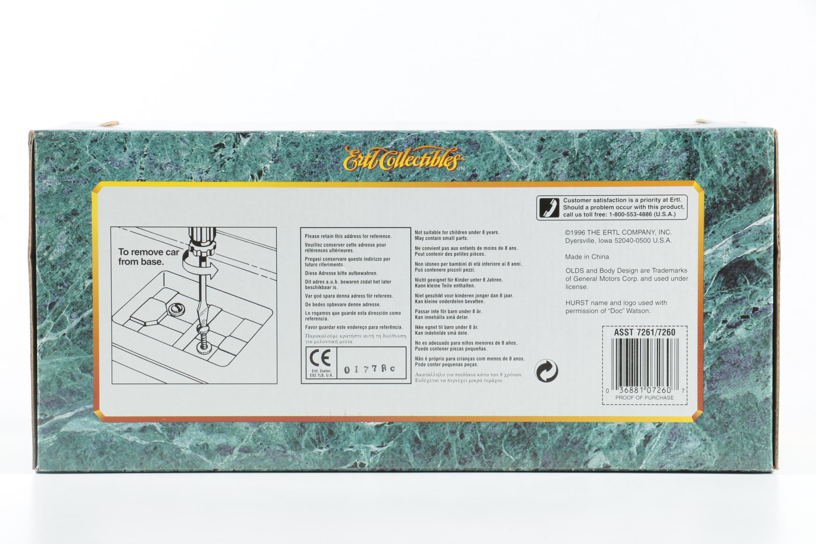 ERTL Collectibles American Muscle 1/18 Scale Die-Cast Cars