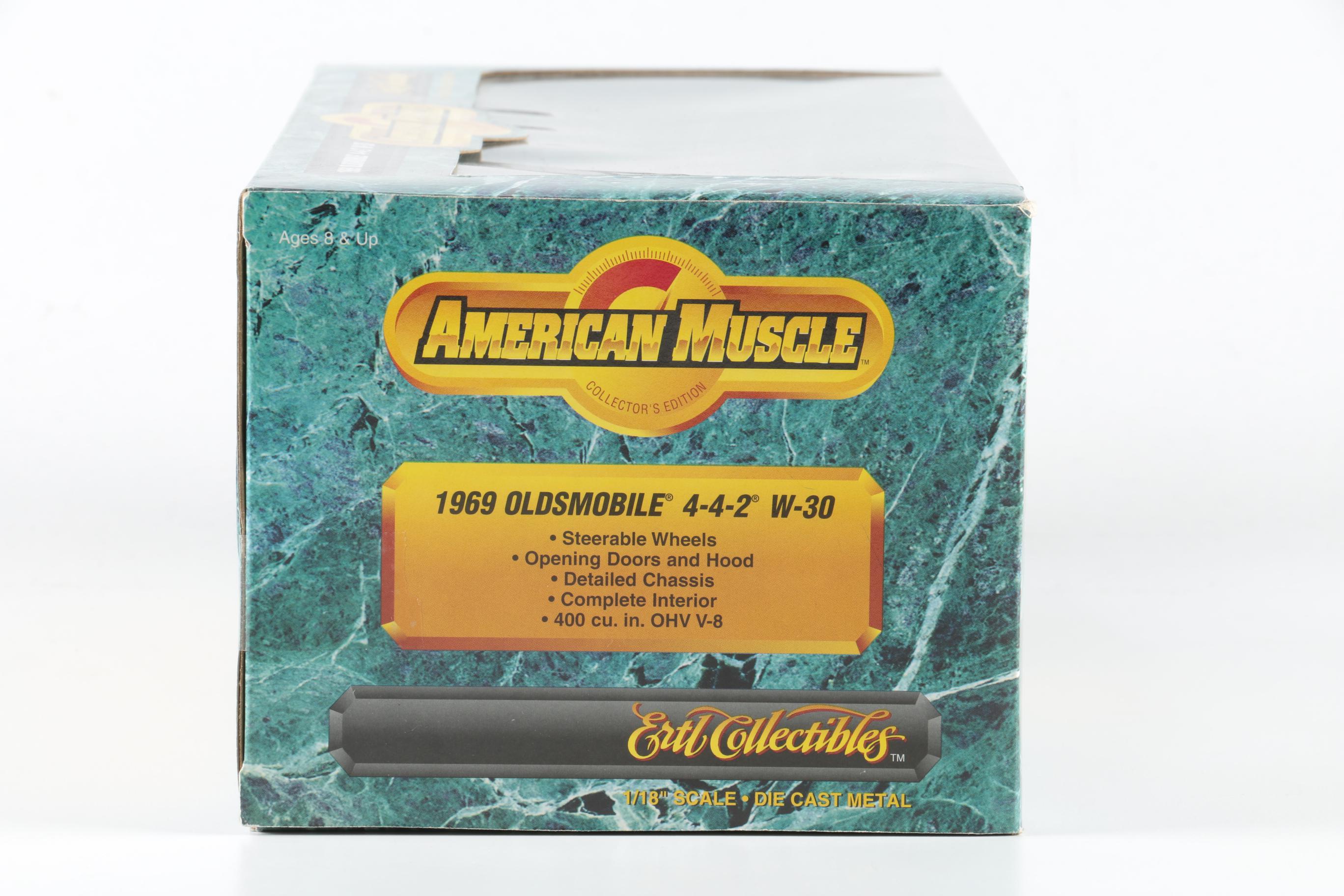 ERTL Collectibles American Muscle 1/18 Scale Die-Cast Cars