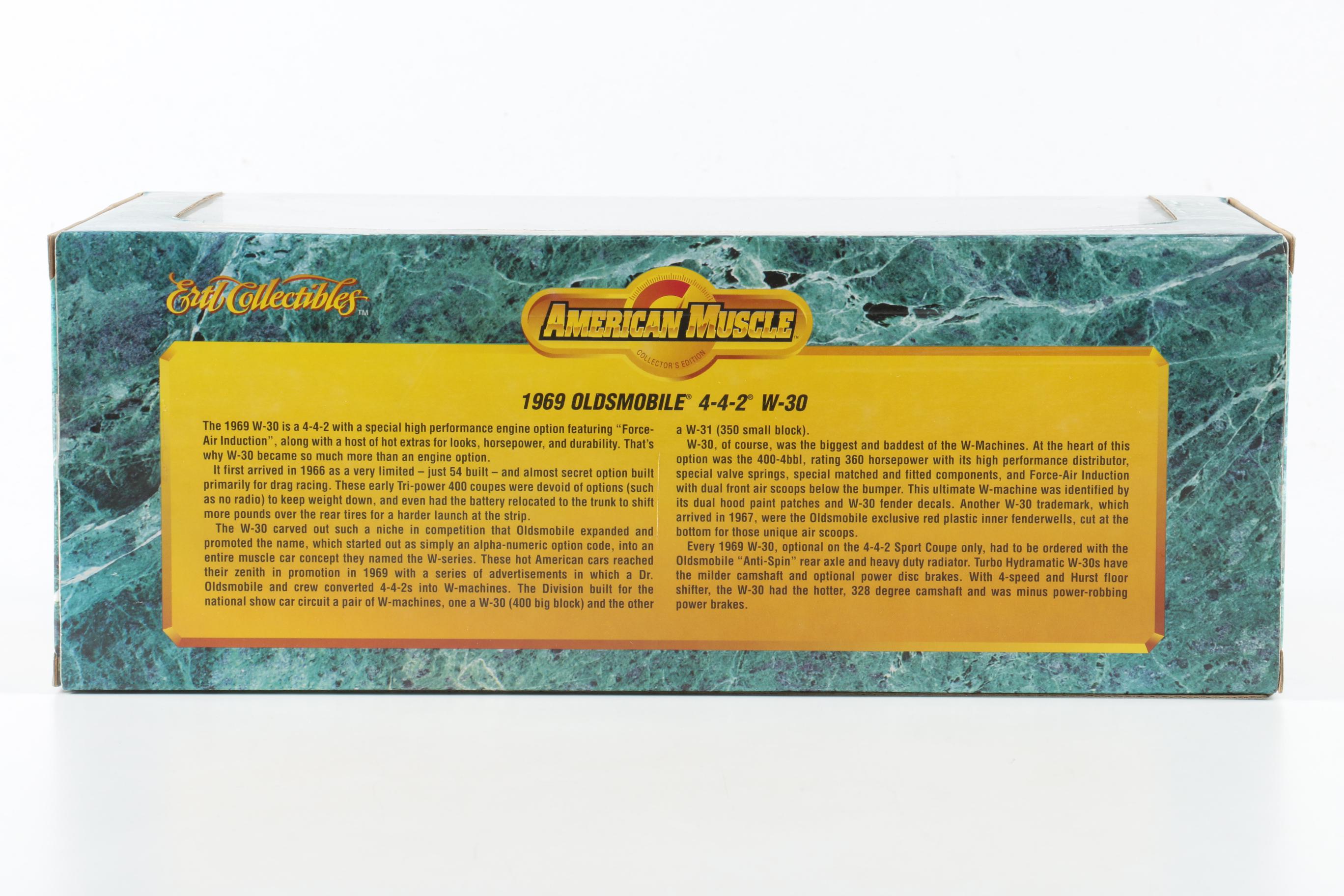 ERTL Collectibles American Muscle 1/18 Scale Die-Cast Cars