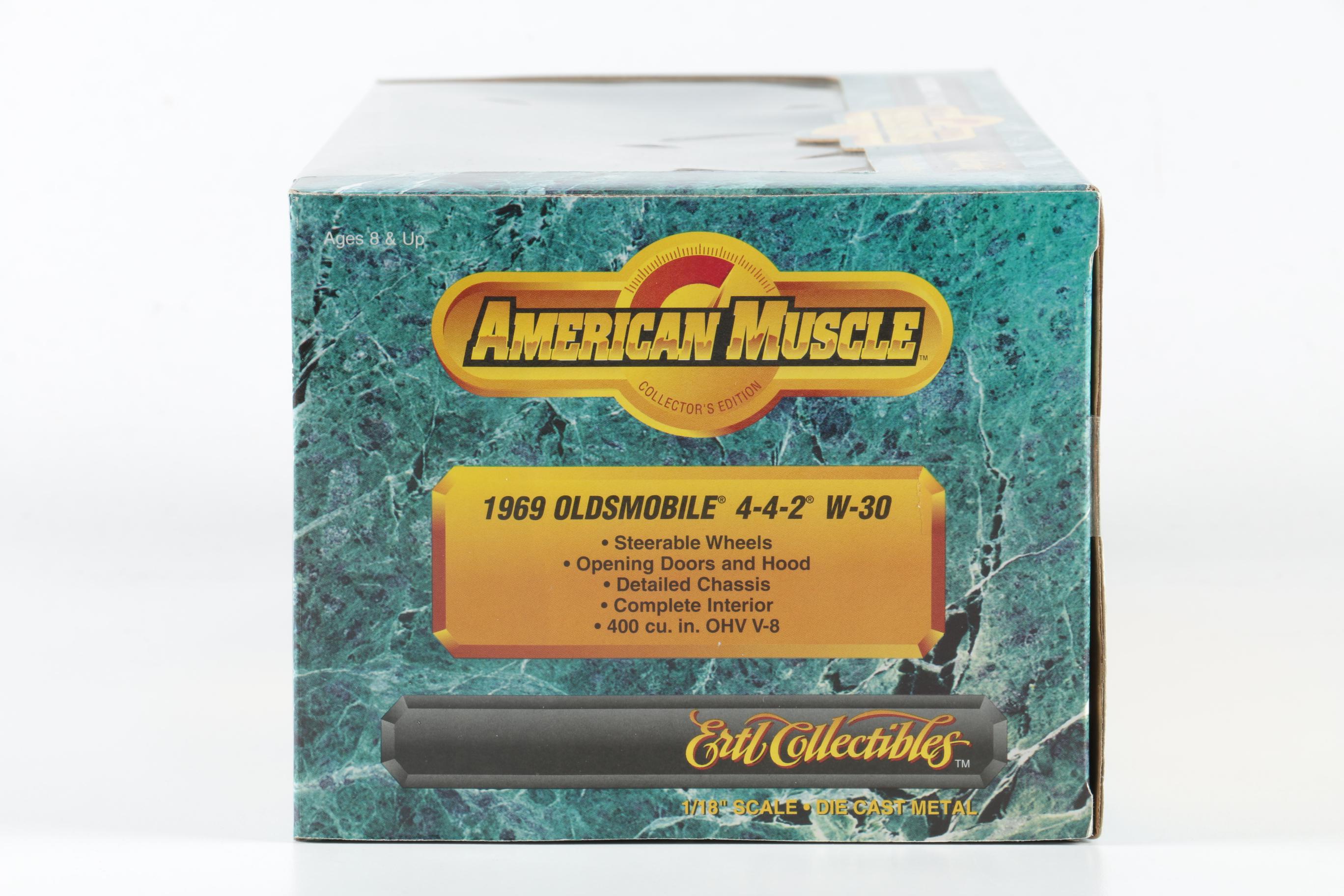 ERTL Collectibles American Muscle 1/18 Scale Die-Cast Cars