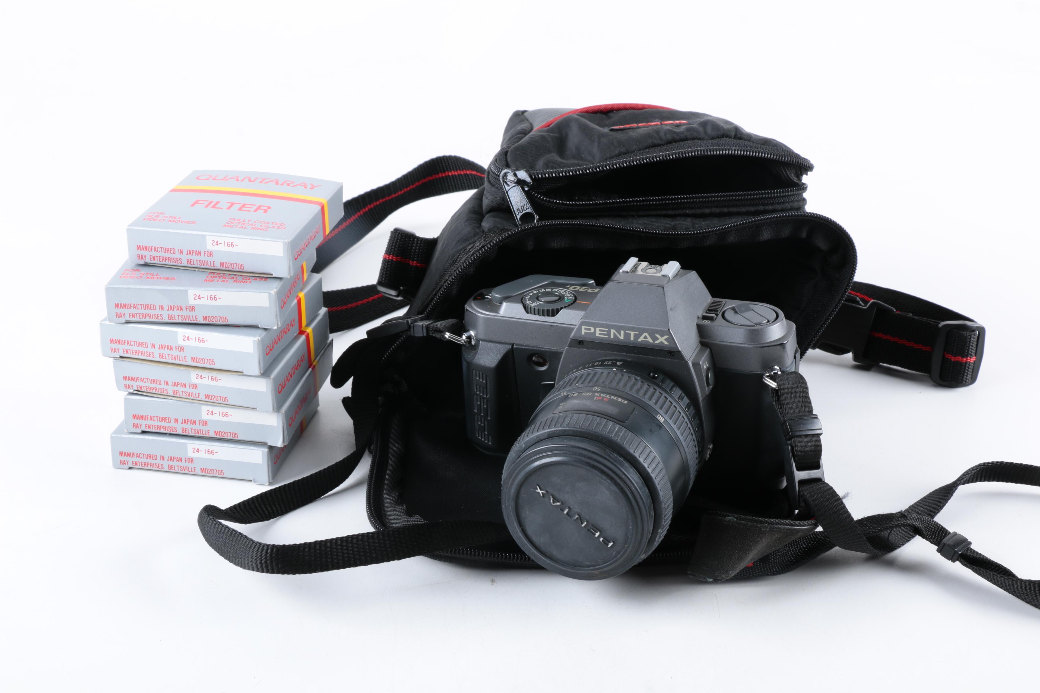 Pentax P30T Camera and Accessories