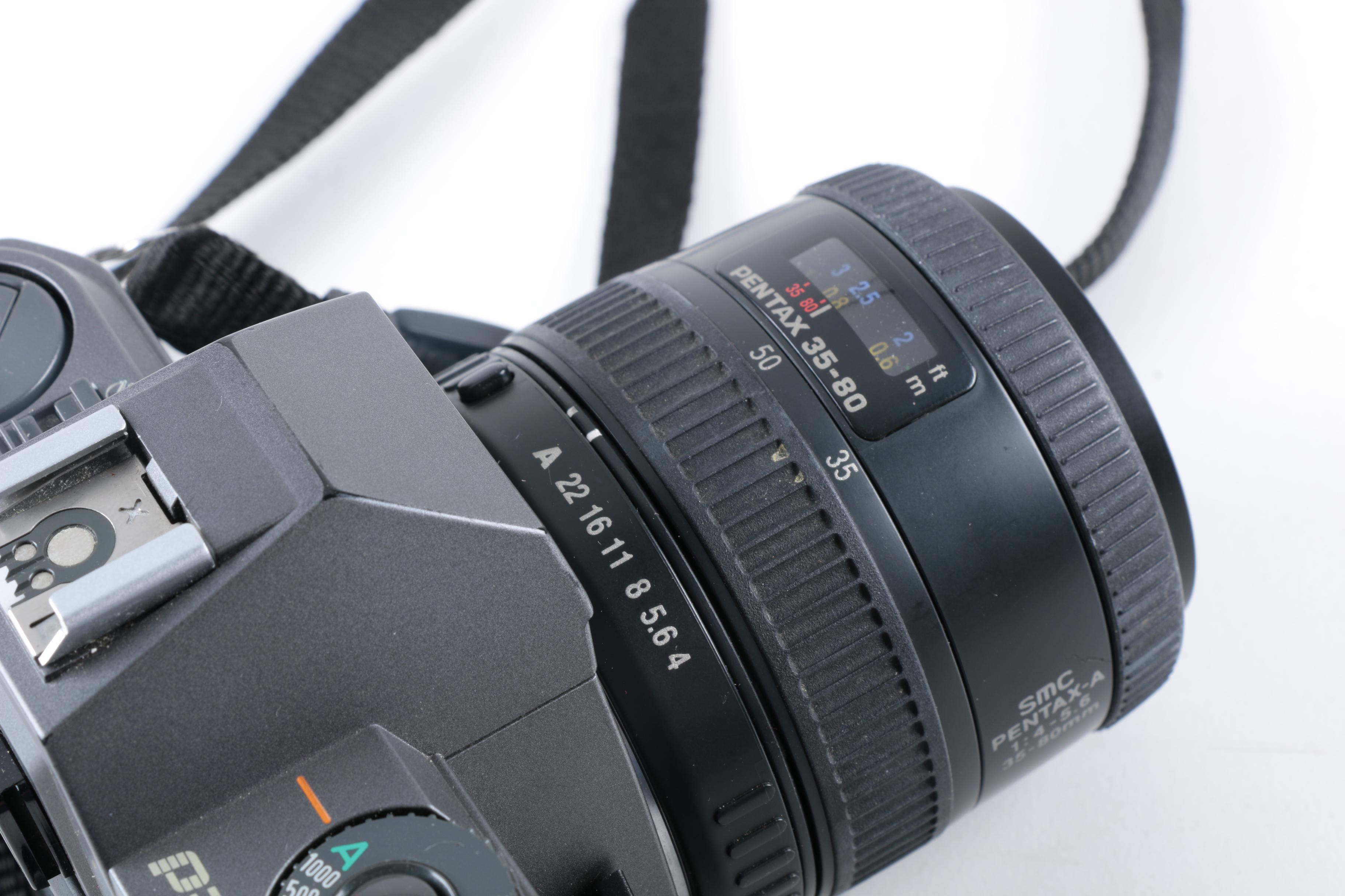 Pentax P30T Camera and Accessories