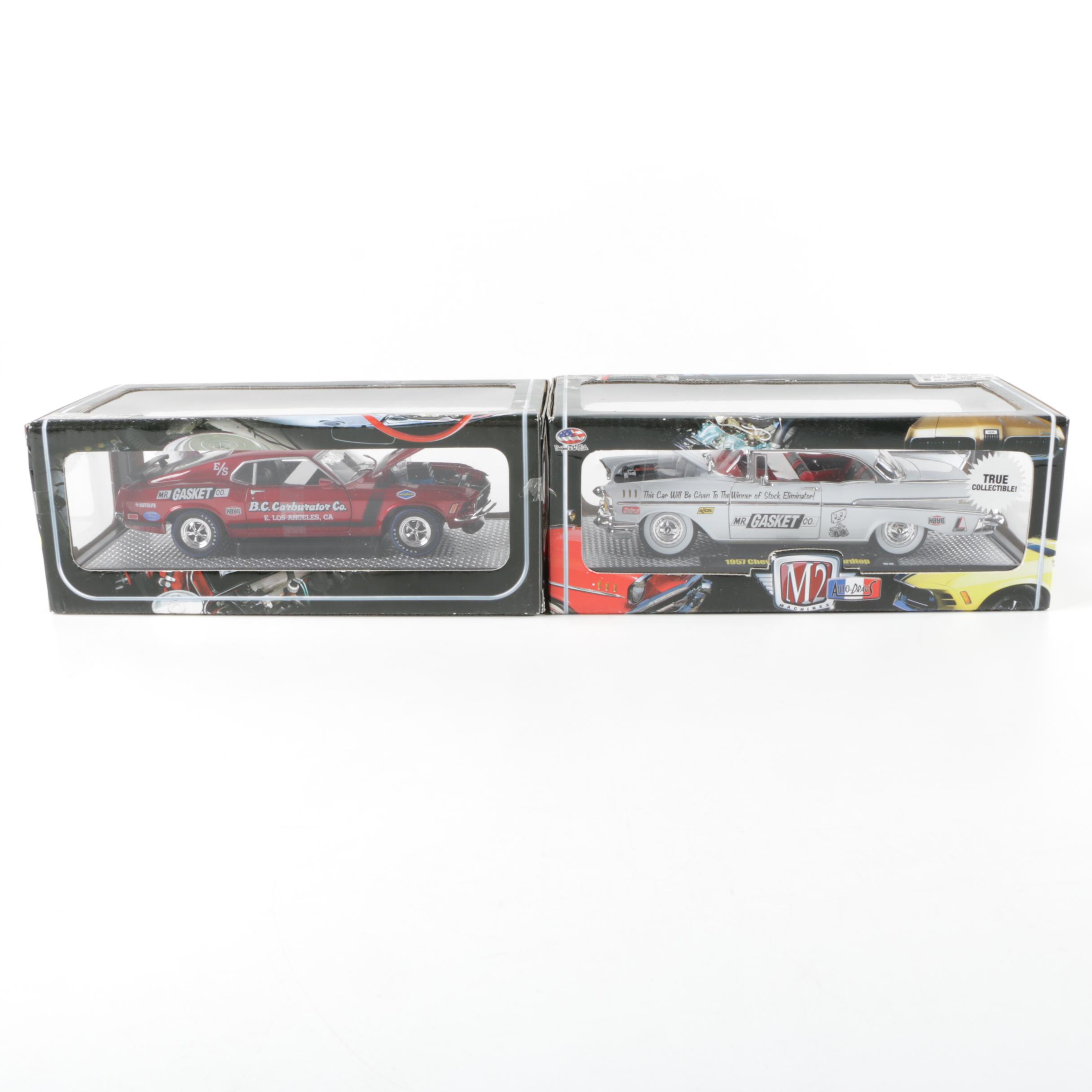 M2 Machines Auto-Drags Die-Cast Cars