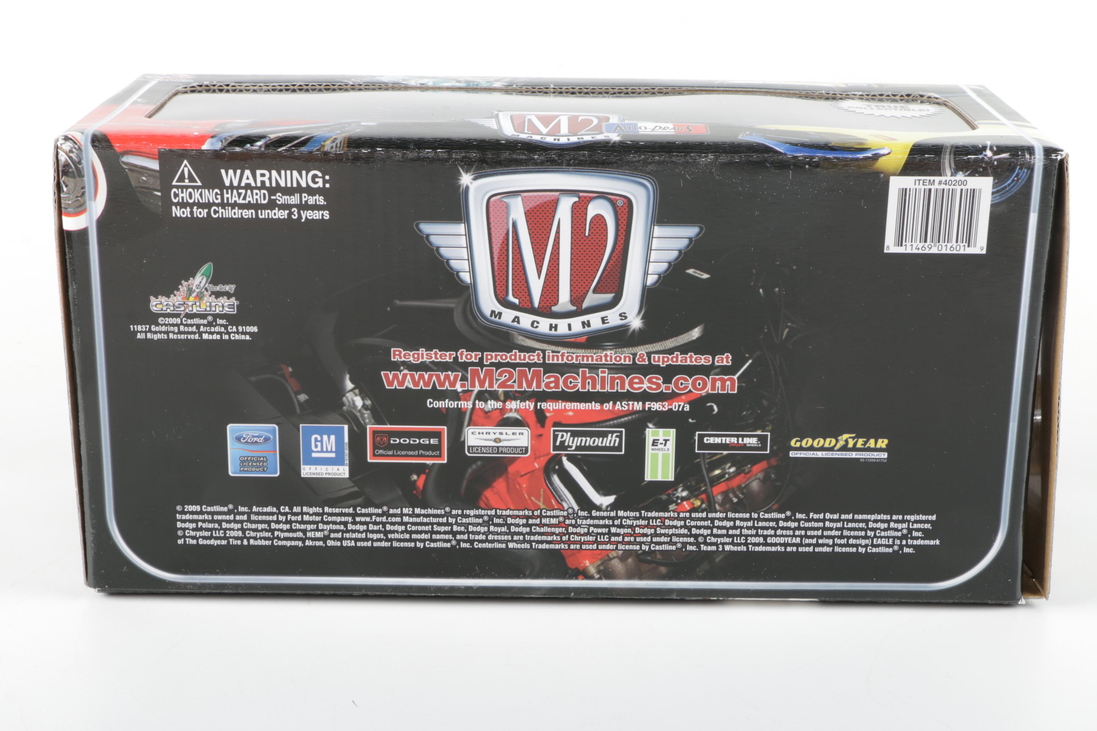 M2 Machines Auto-Drags Die-Cast Cars