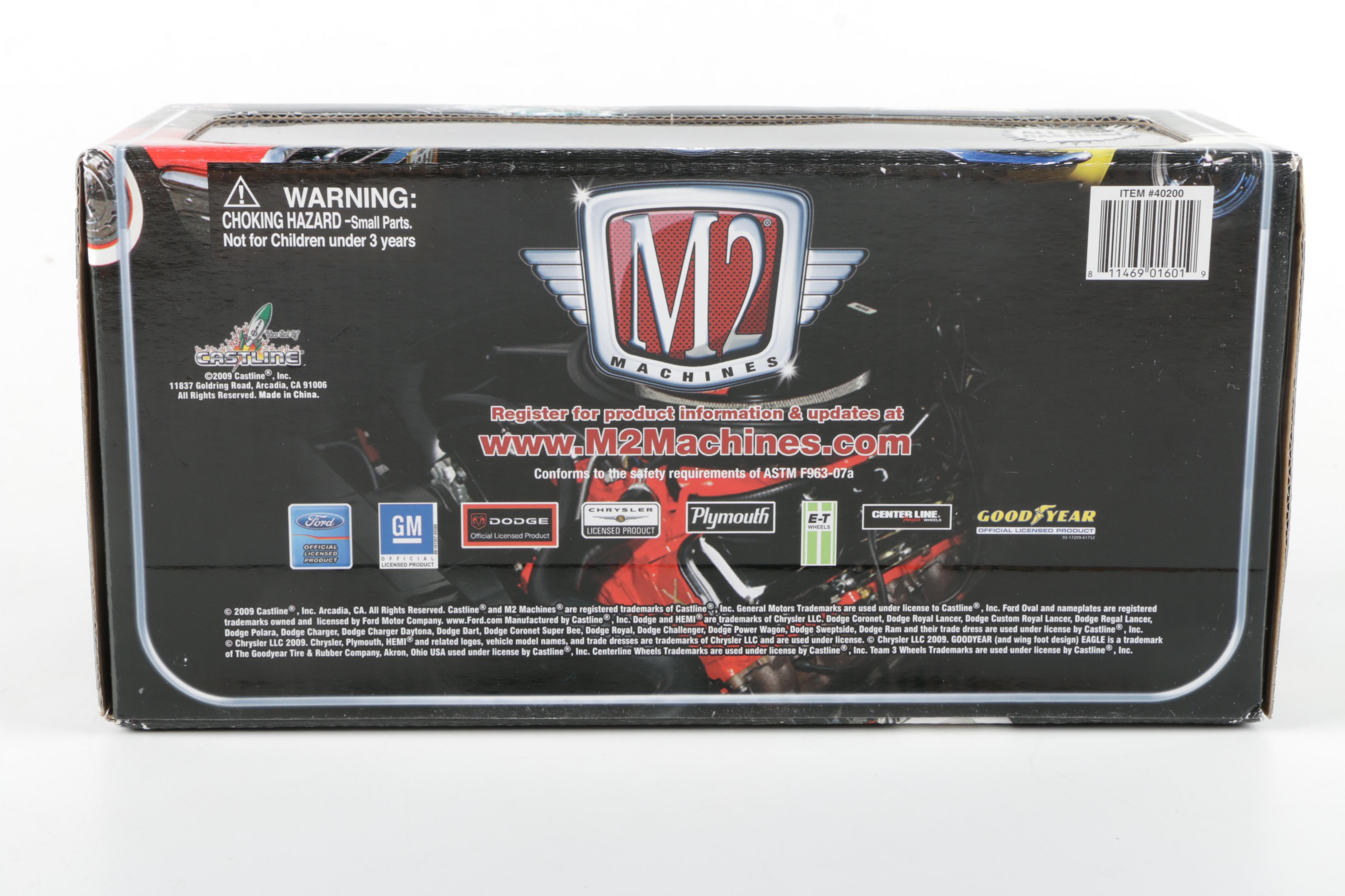 M2 Machines Auto-Drags Die-Cast Cars