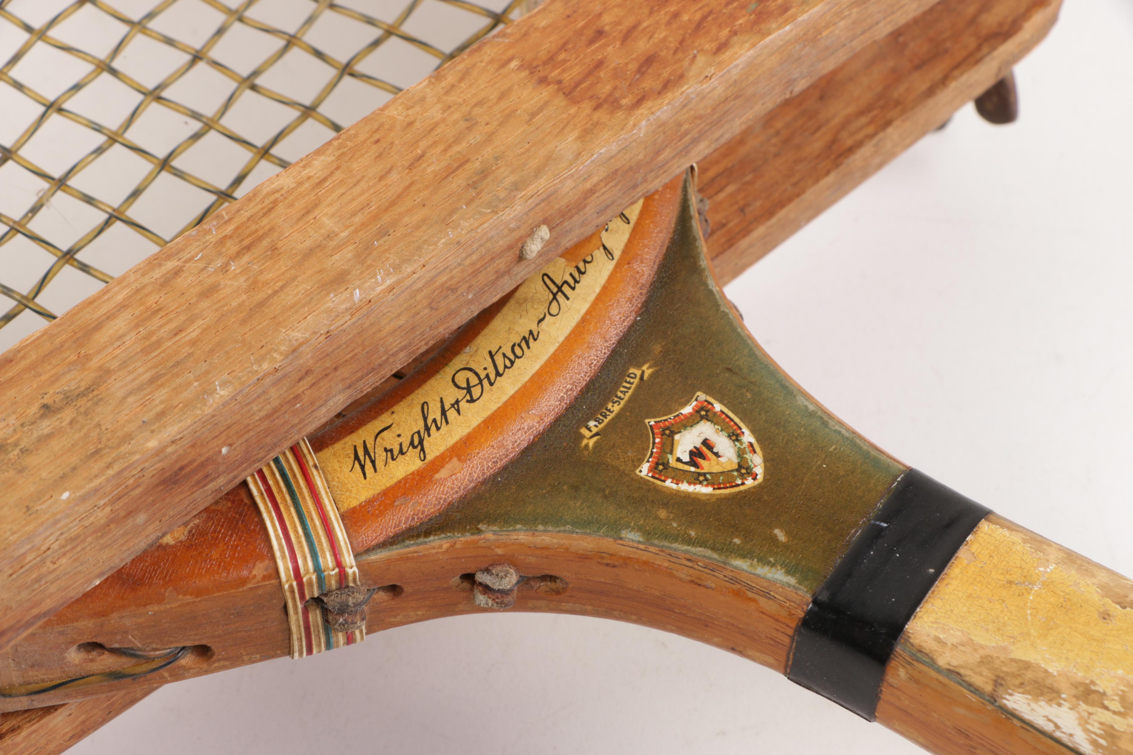 Vintage Wright-Ditson "Autograph" Tennis Racket