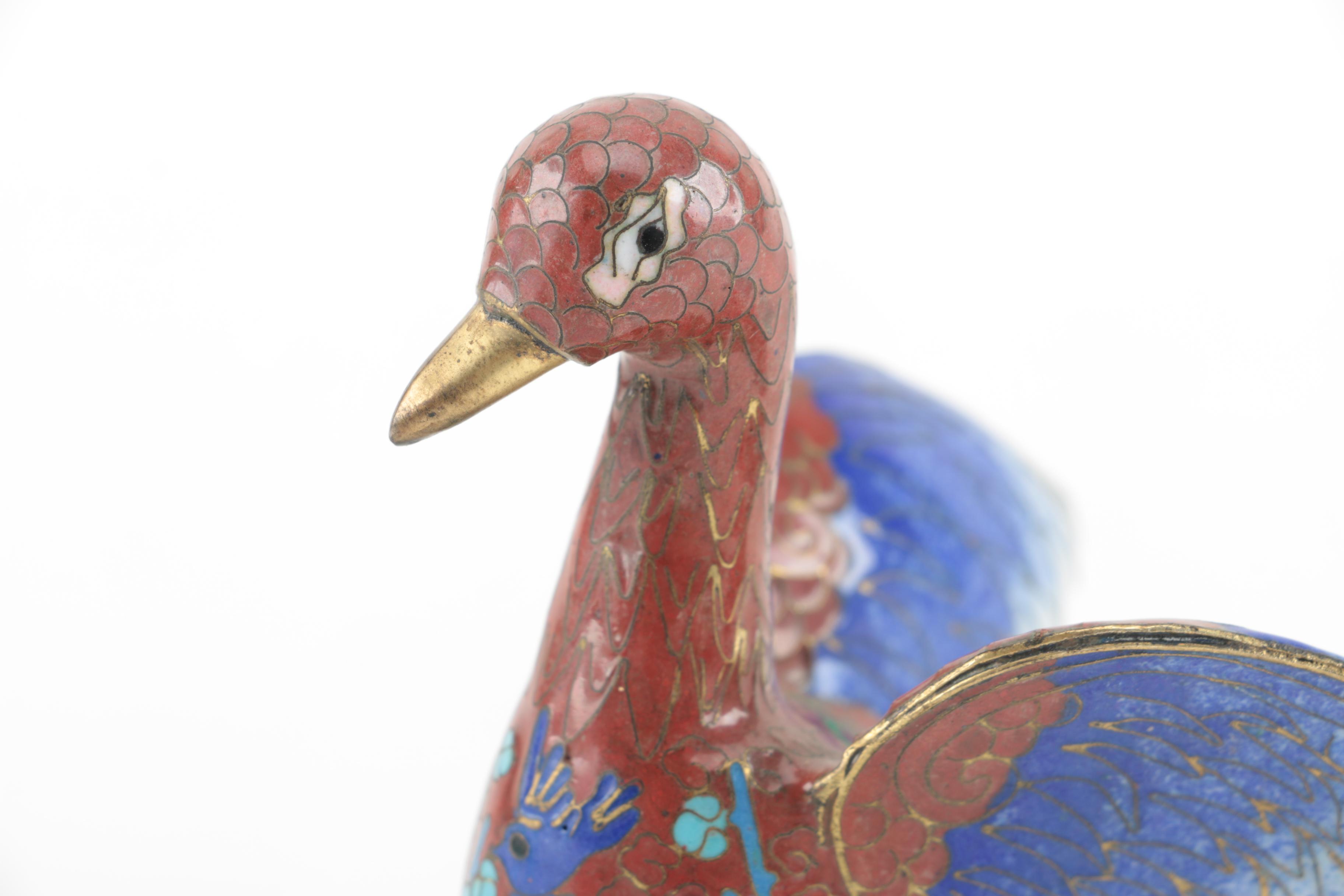 Cloisonne Duck