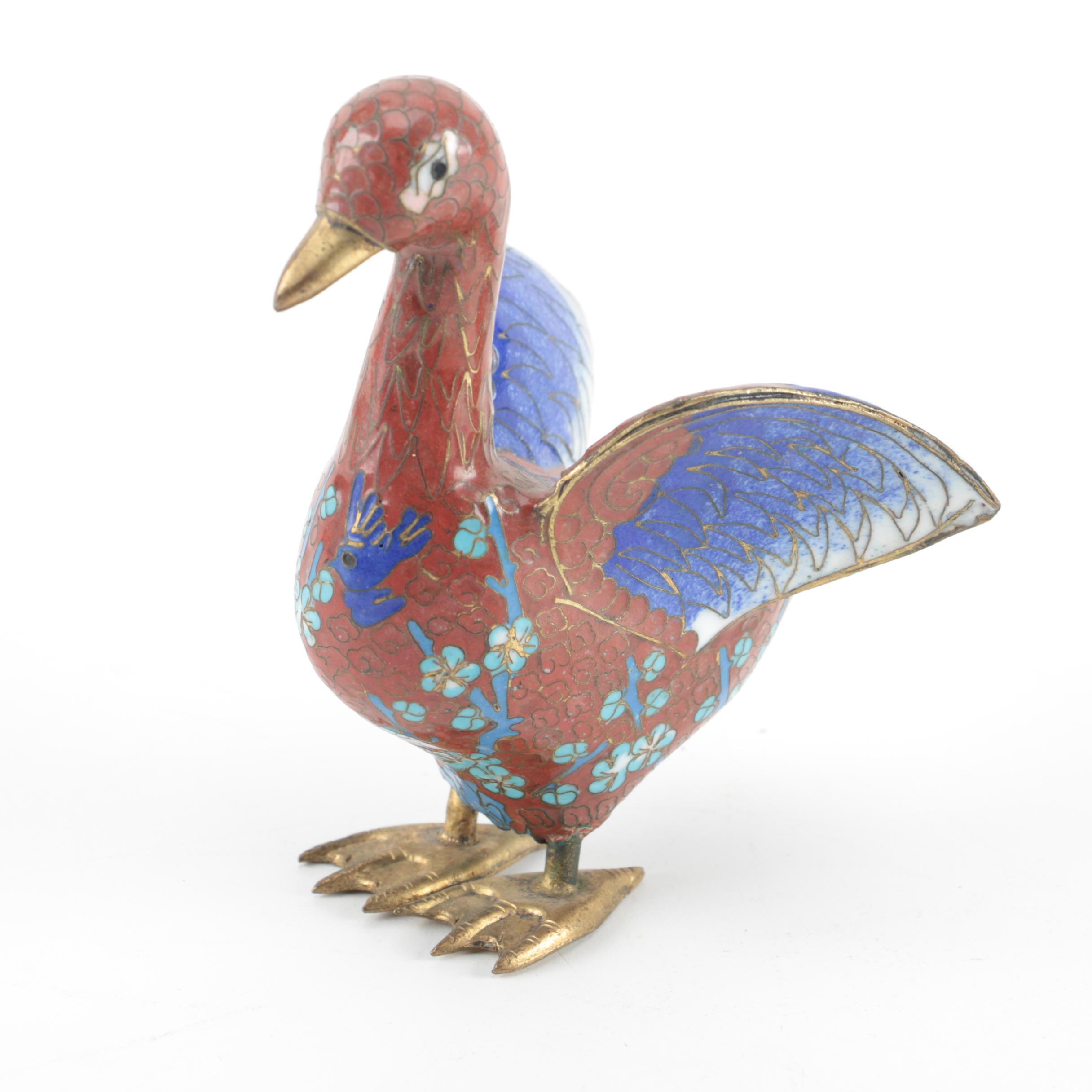 Cloisonne Duck