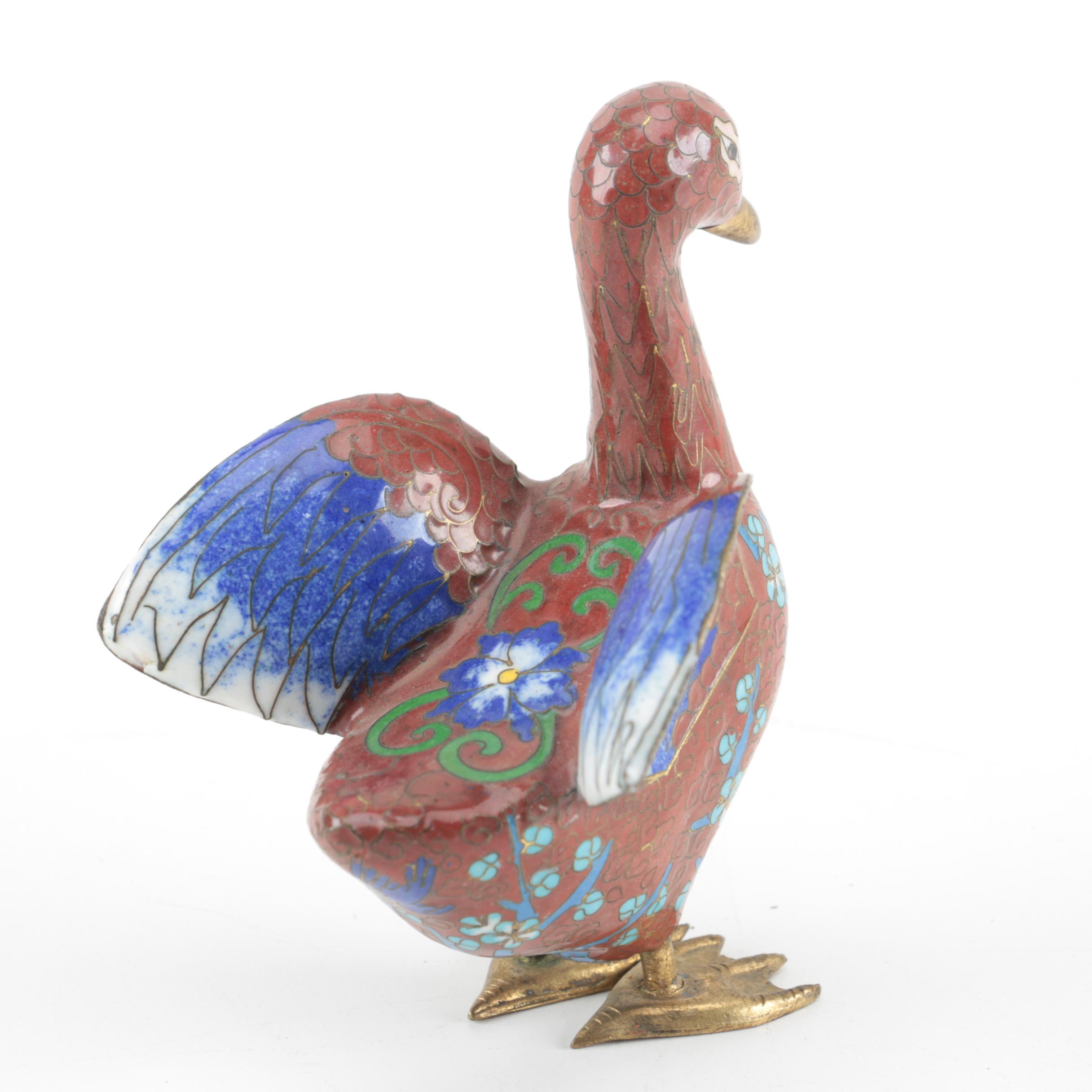Cloisonne Duck