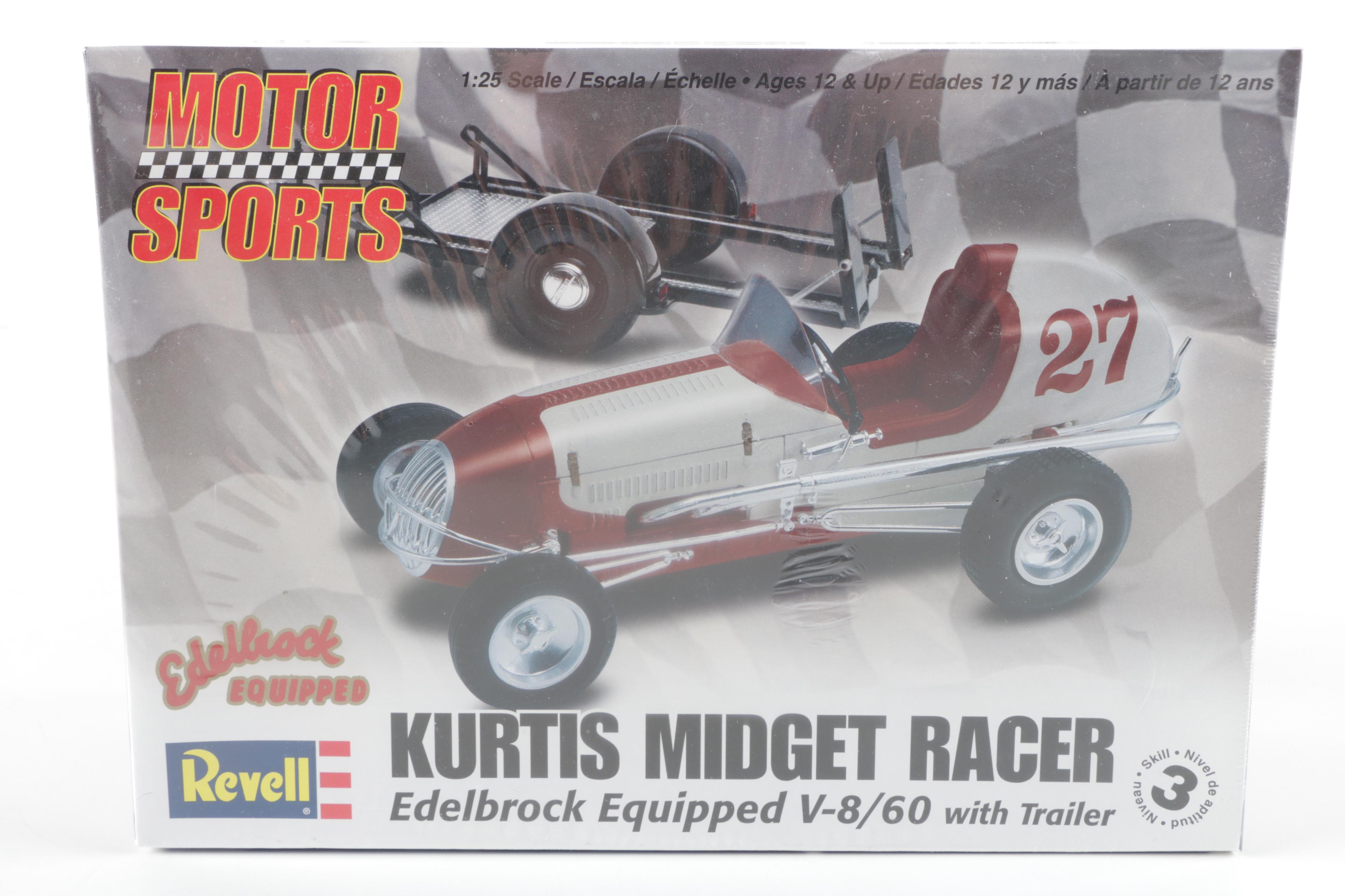 AMT and Revell Racing Car Model Kits