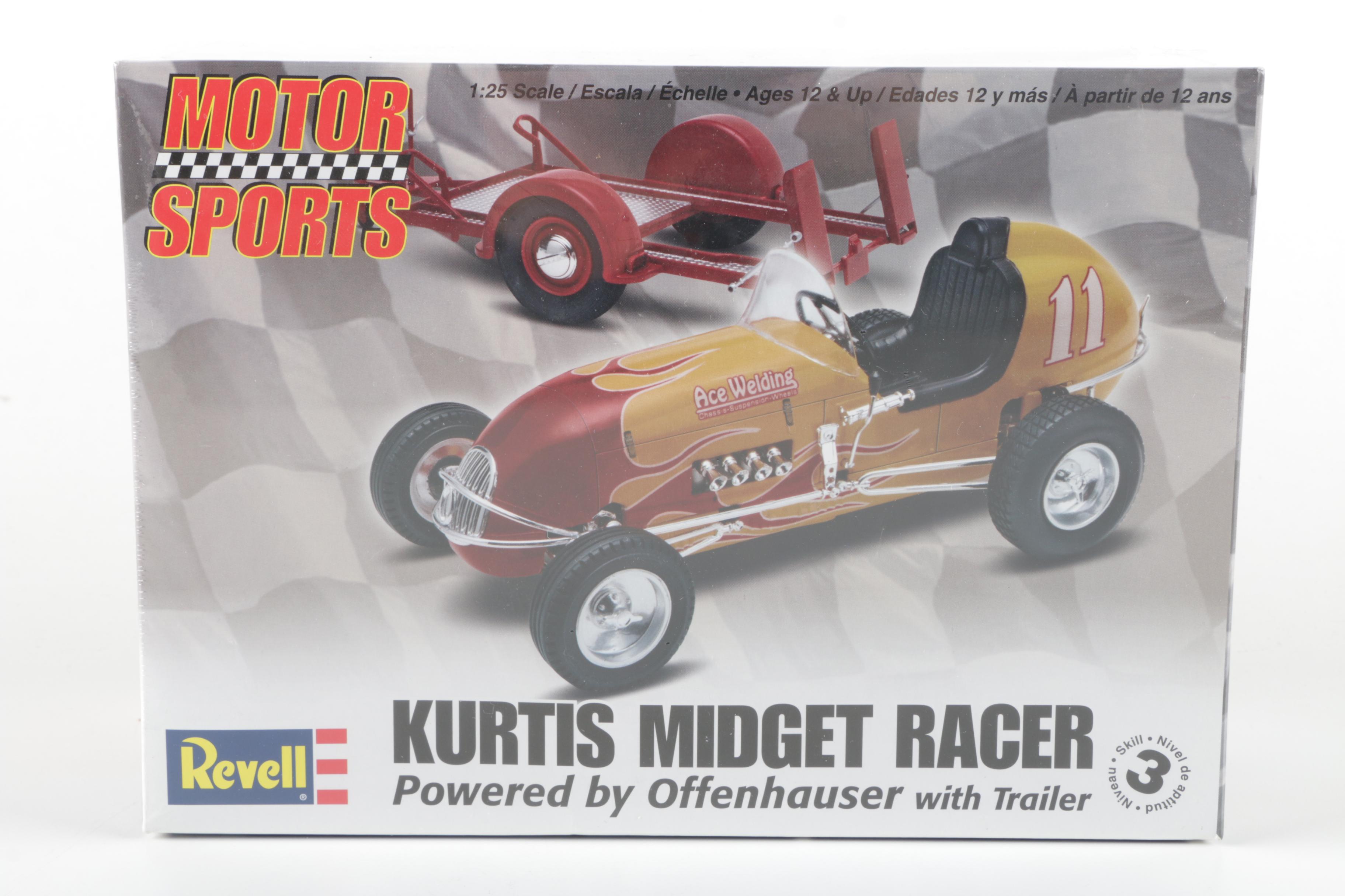 AMT and Revell Racing Car Model Kits