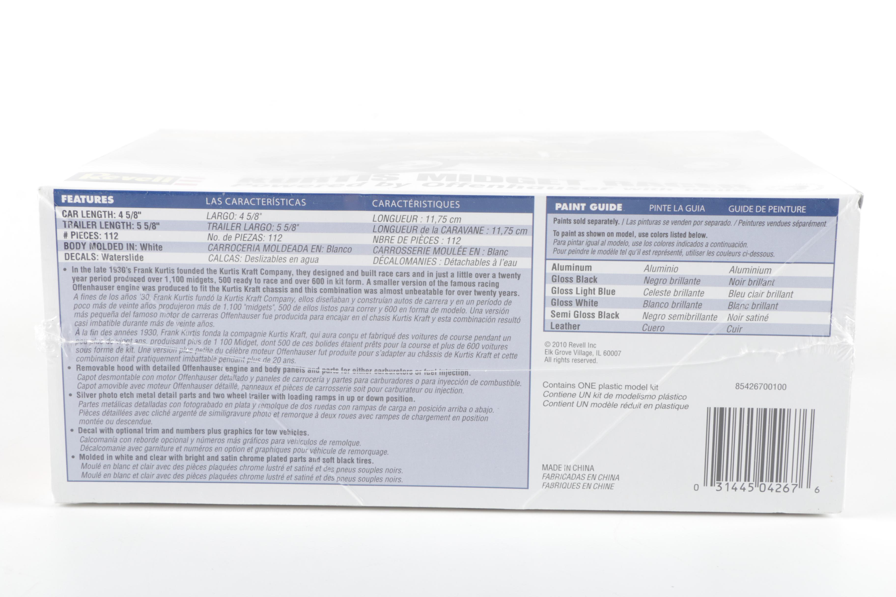 AMT and Revell Racing Car Model Kits