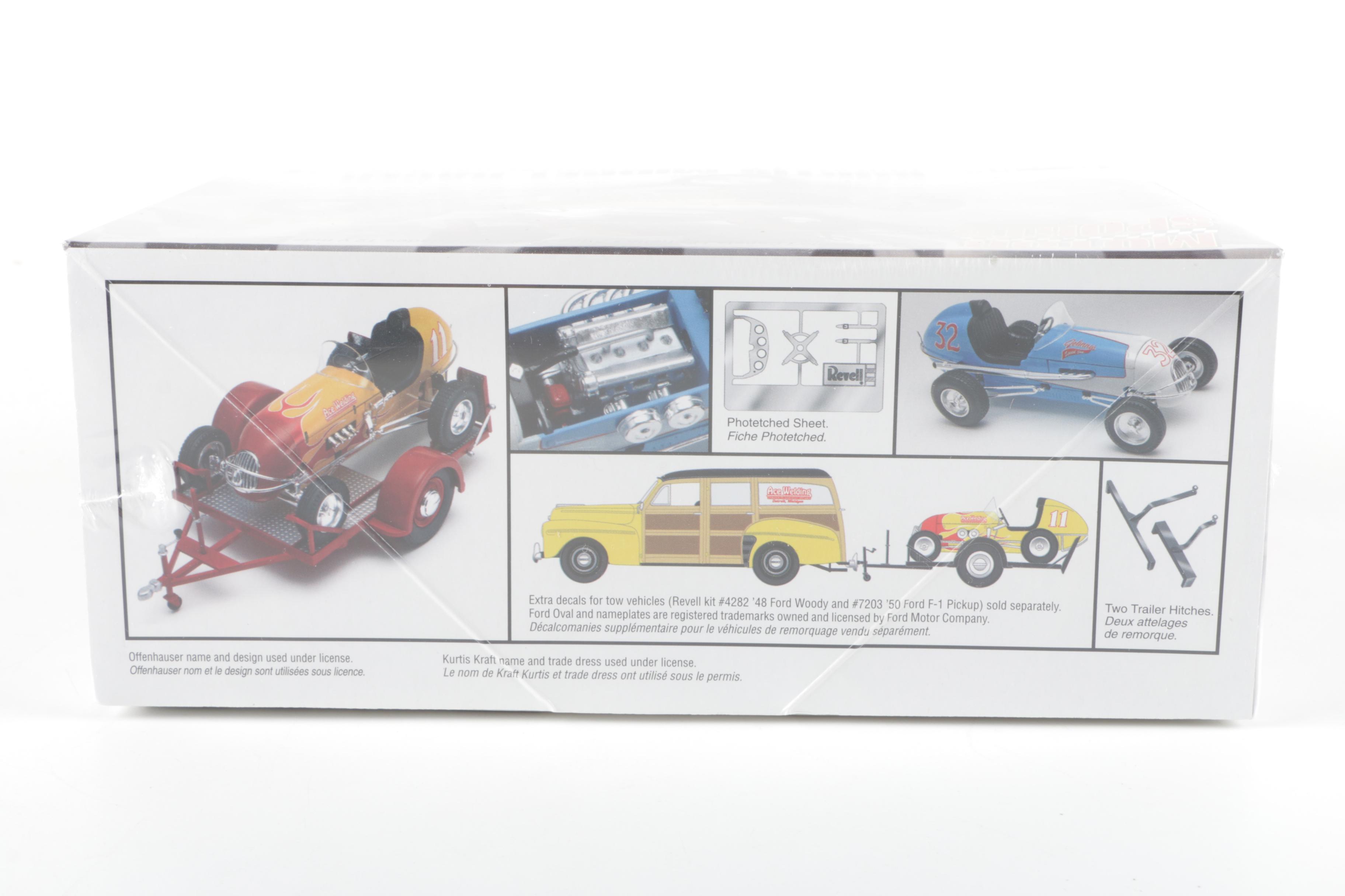 AMT and Revell Racing Car Model Kits