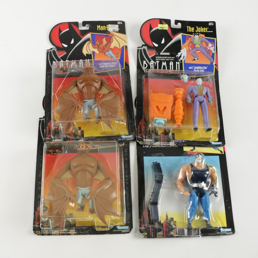 Collection of "Batman The Animated Series" Action Figures