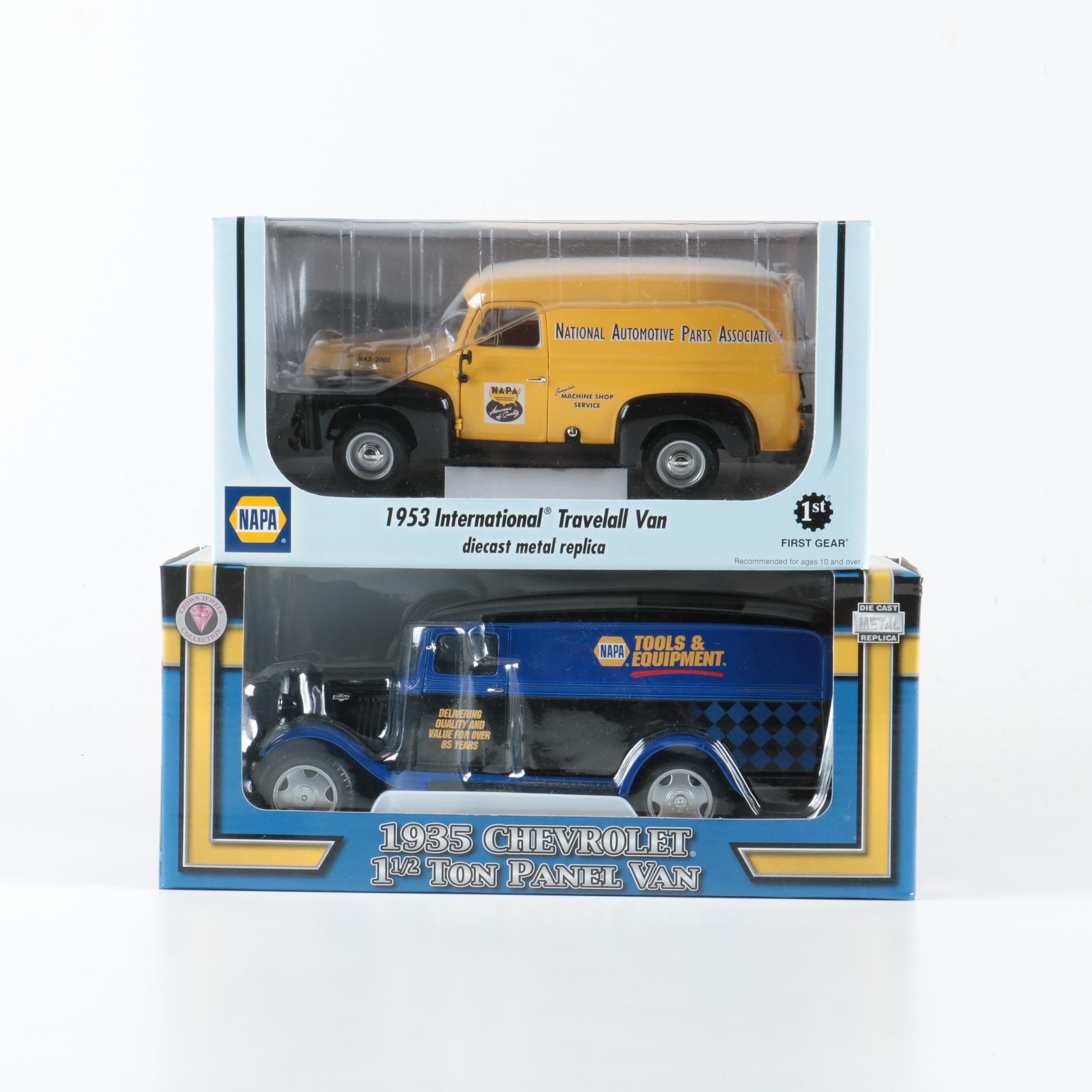 NAPA Die-Cast Vintage Vans