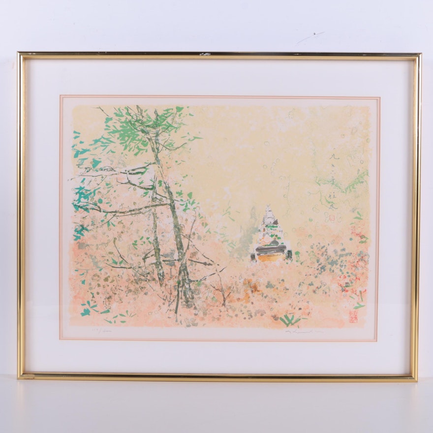 Chen Chi Limited Edition Lithograph "Spring"
