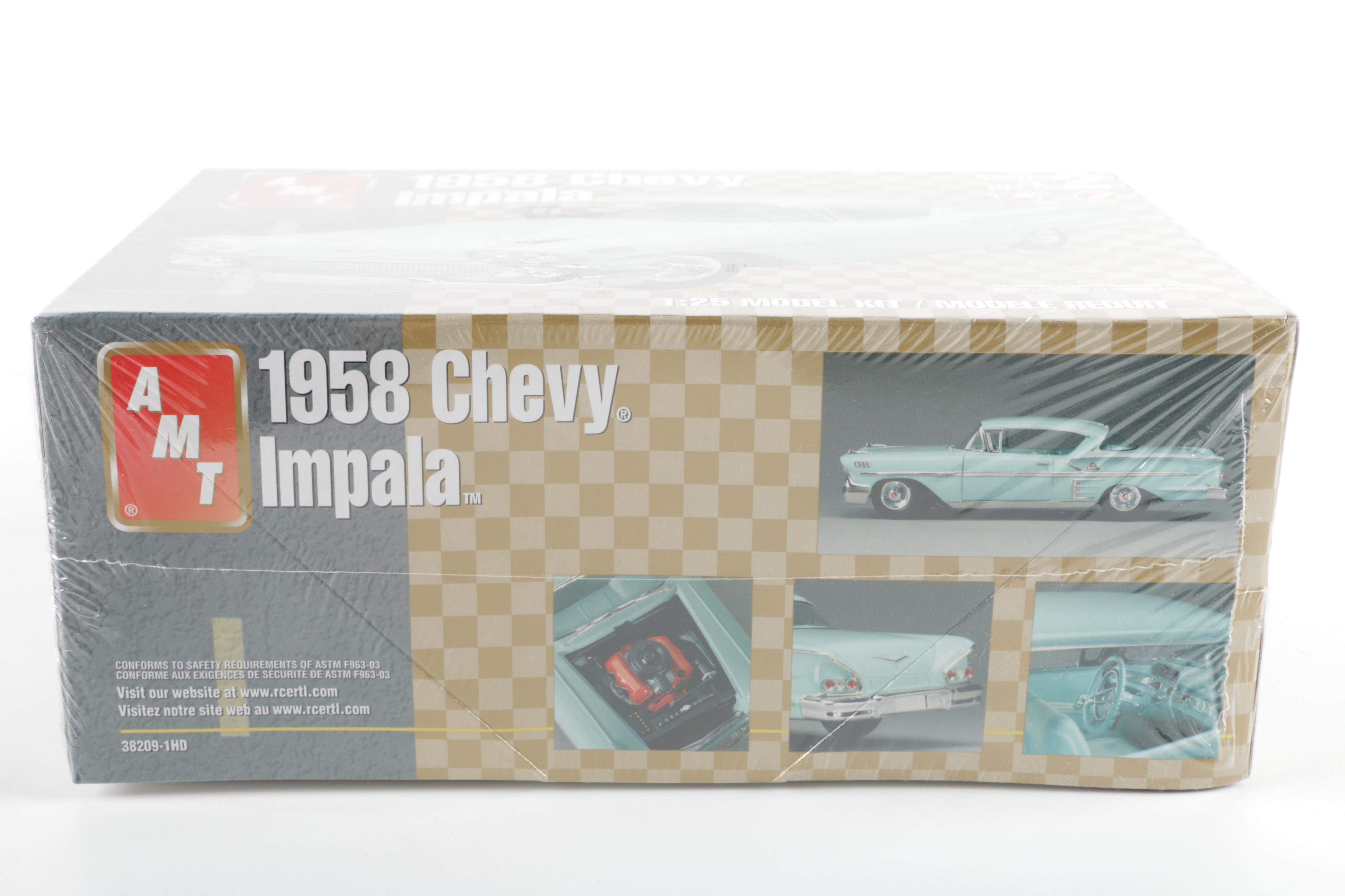 AMT 1950s and 1960s Model Car Kits