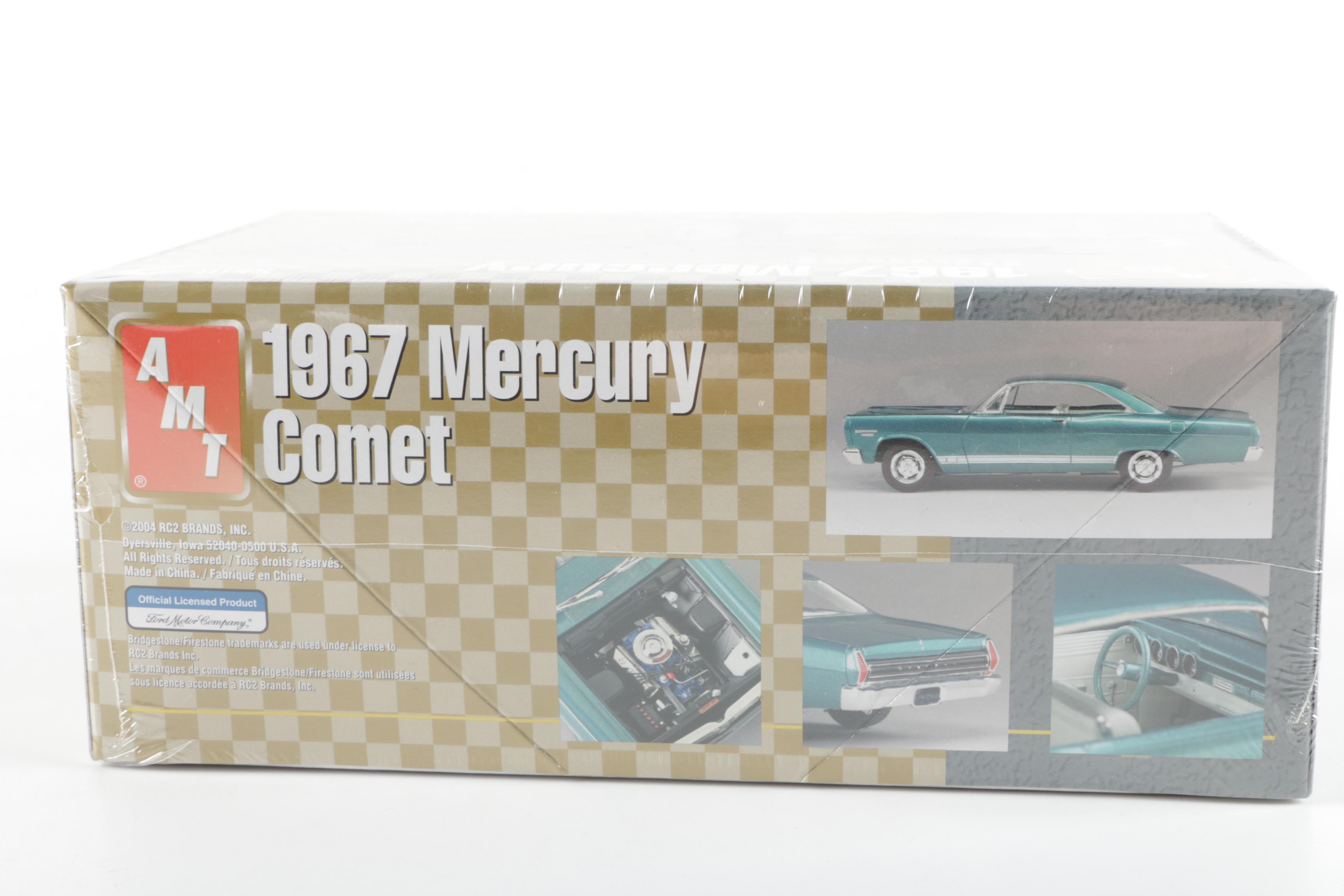 AMT 1950s and 1960s Model Car Kits