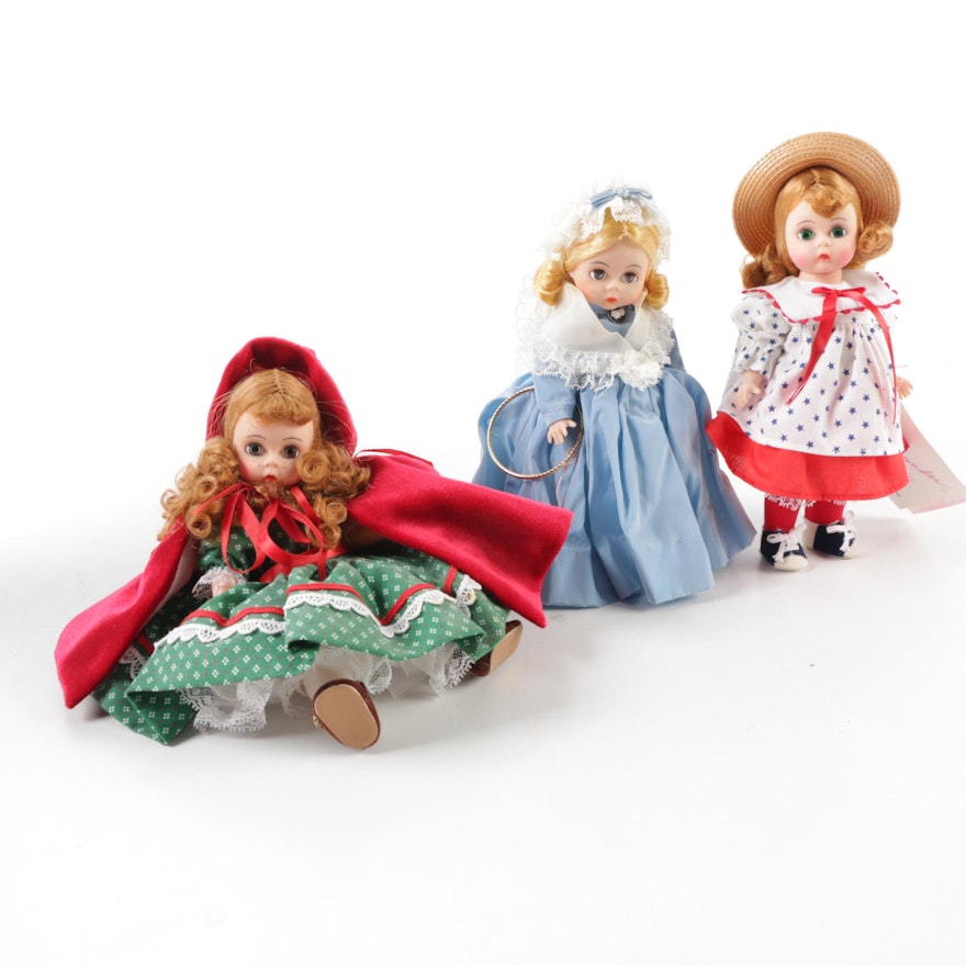 Madame Alexander Dolls Including "Little Red Riding Hood"