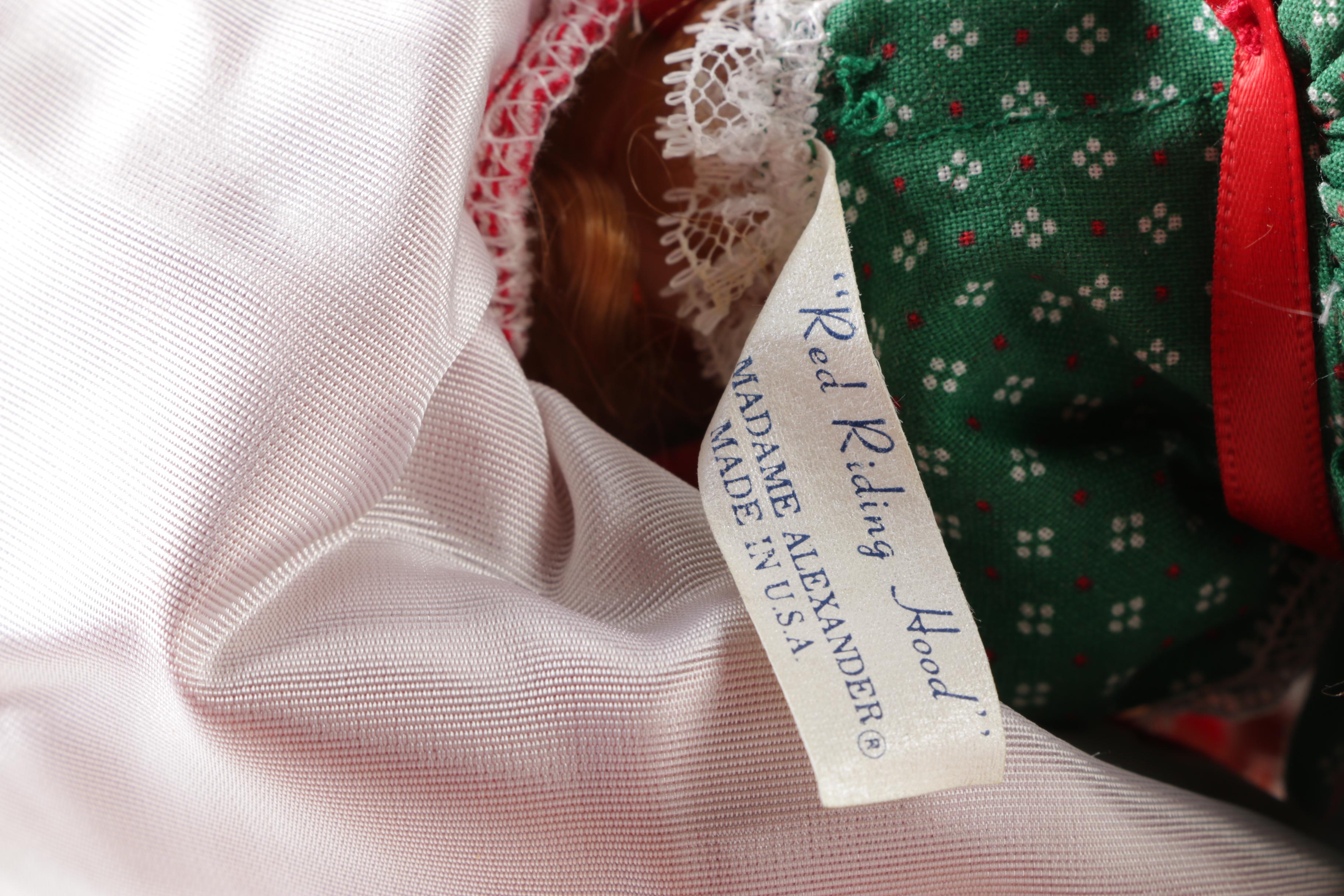 Madame Alexander Dolls Including "Little Red Riding Hood"