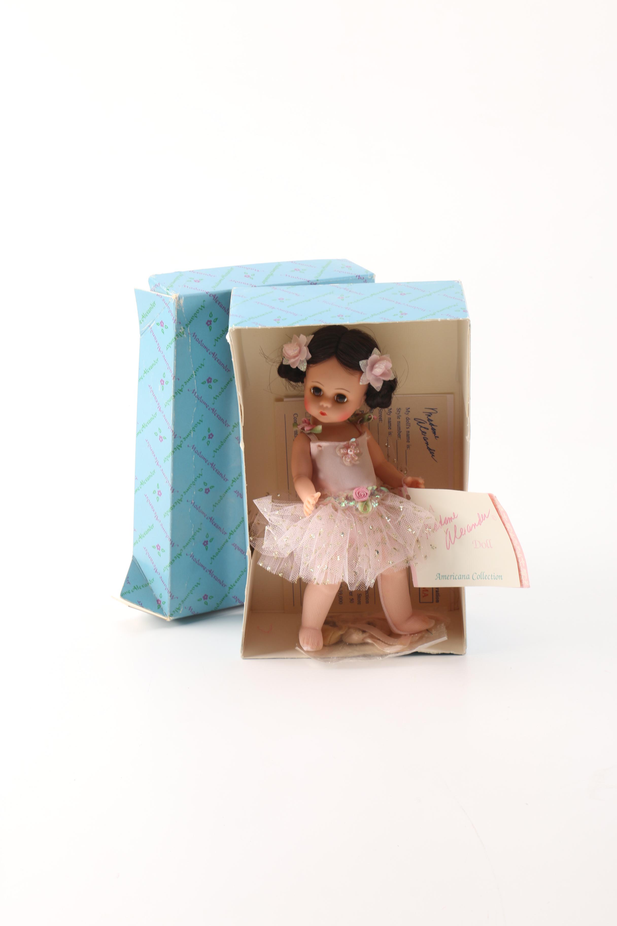 Vintage Madame Alexander "Ballerina" Doll