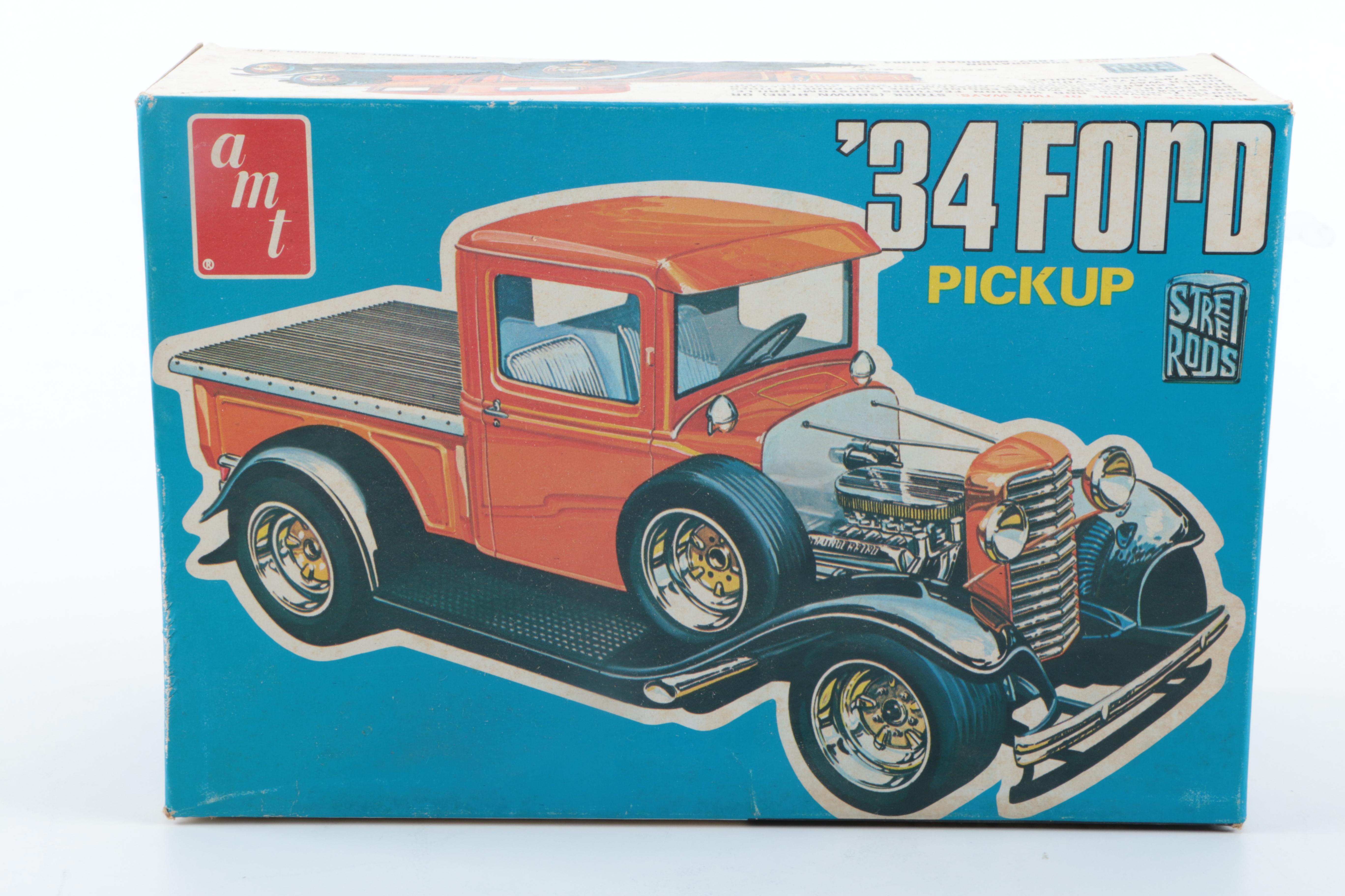 Collection of Vintage Model Car Kits